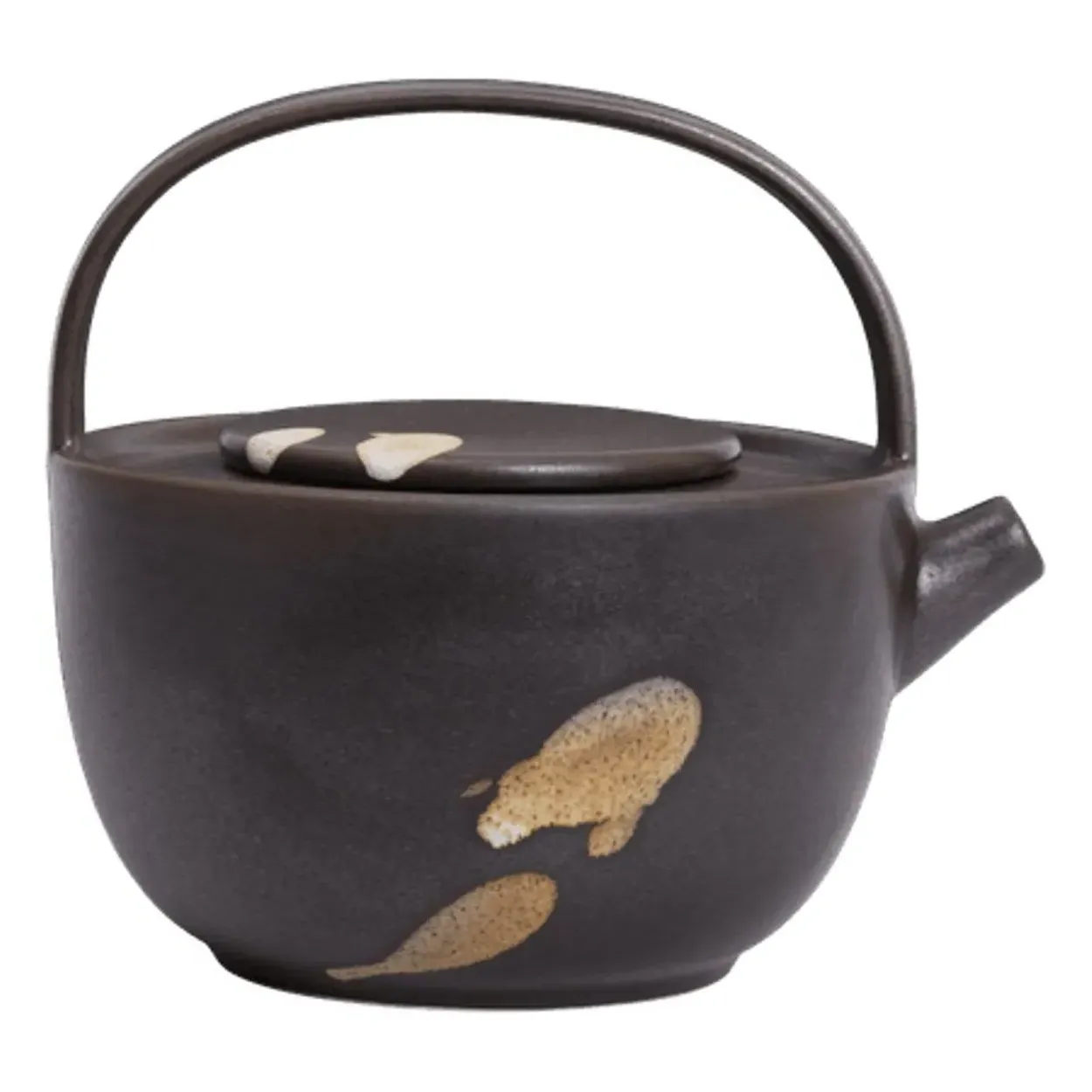 Koyo Teapot with Infuser - Brown, Glazed Stoneware product