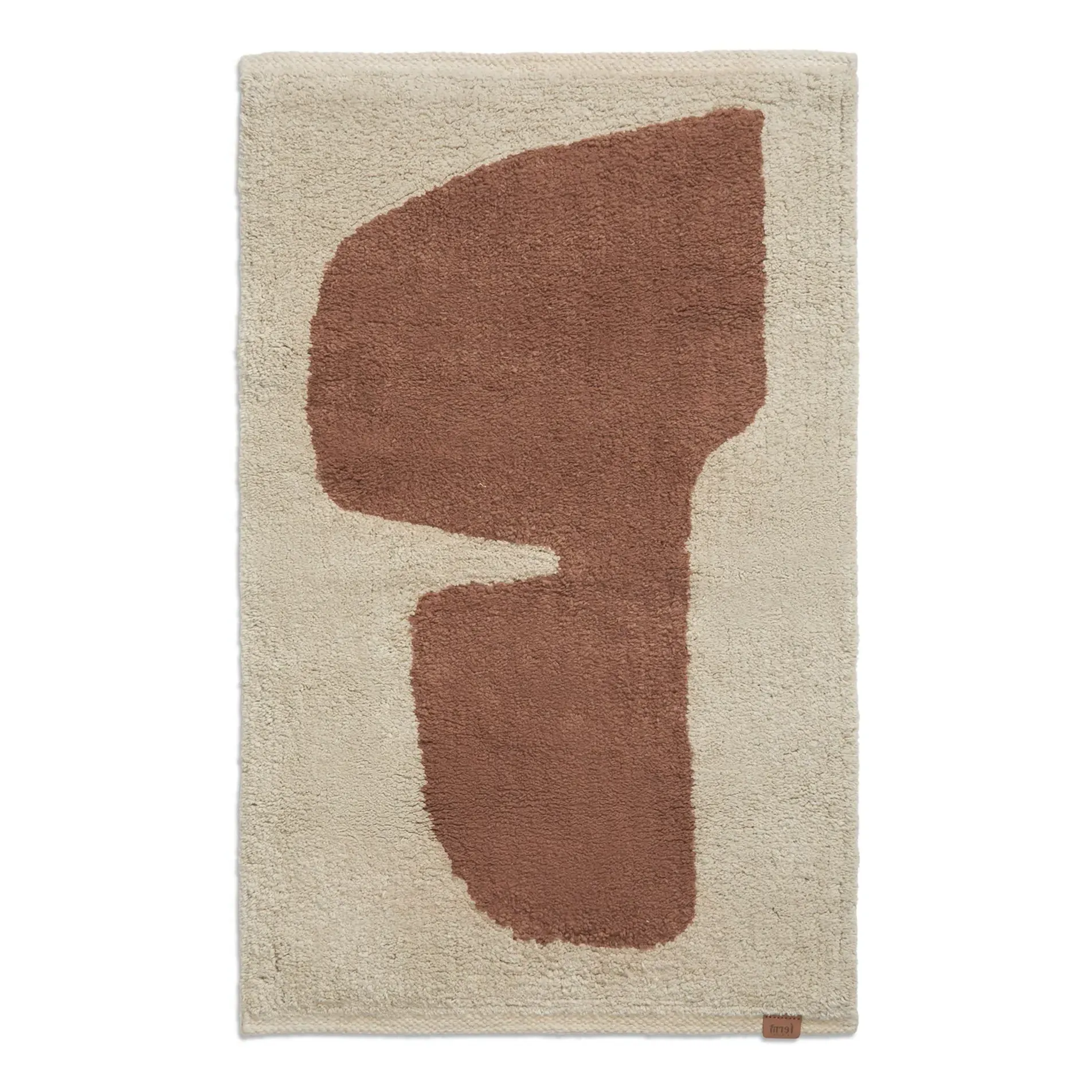 Lay Bath Mat - Brick Red, Organic Cotton product