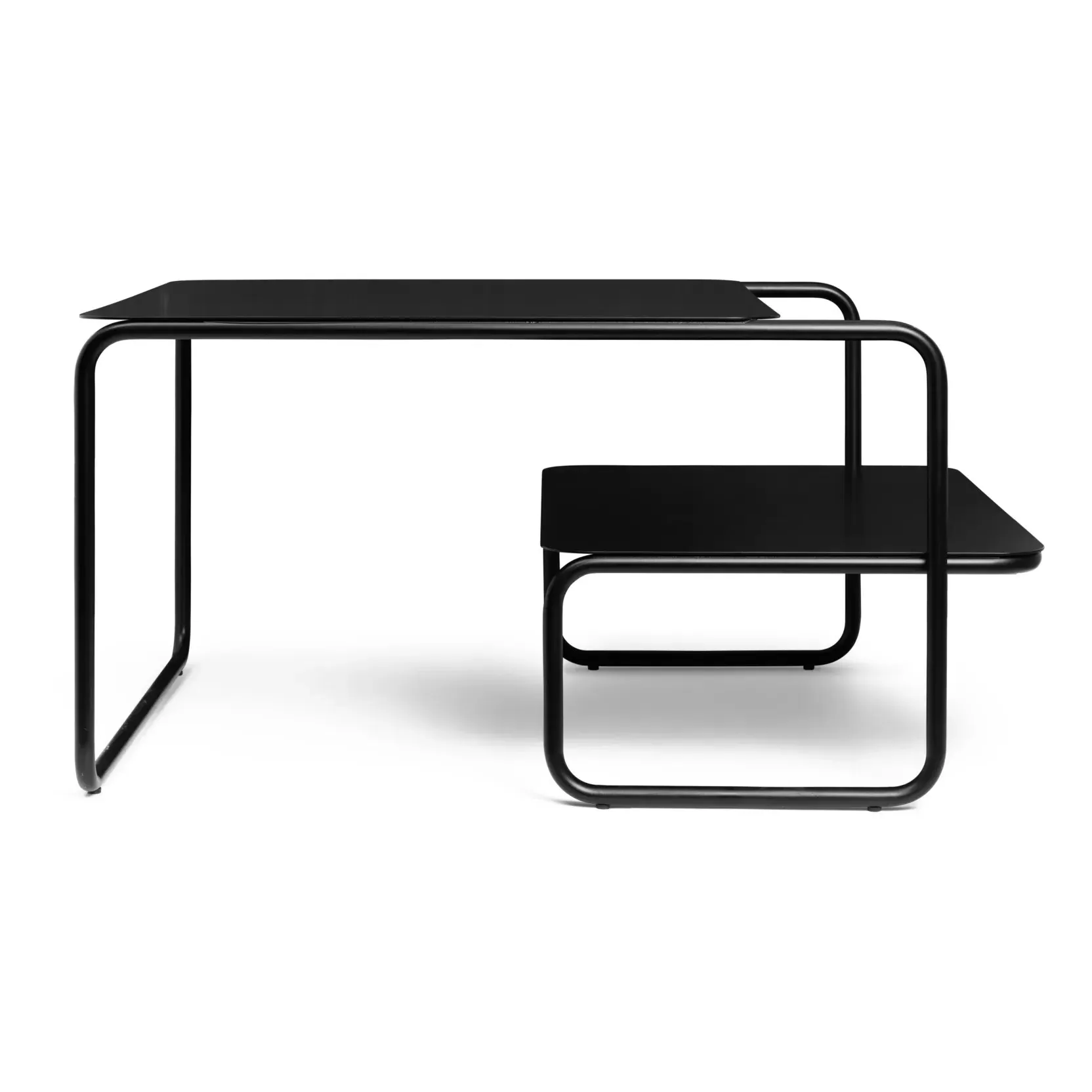 Level Outdoor Coffee Table - Black, Steel product
