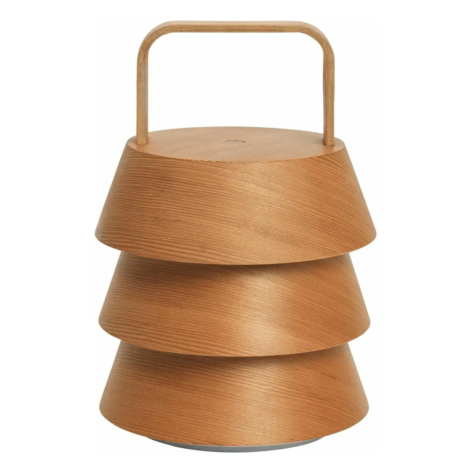 Luver Portable Table Lamp with Dimmer - Brown, Douglas Fir product