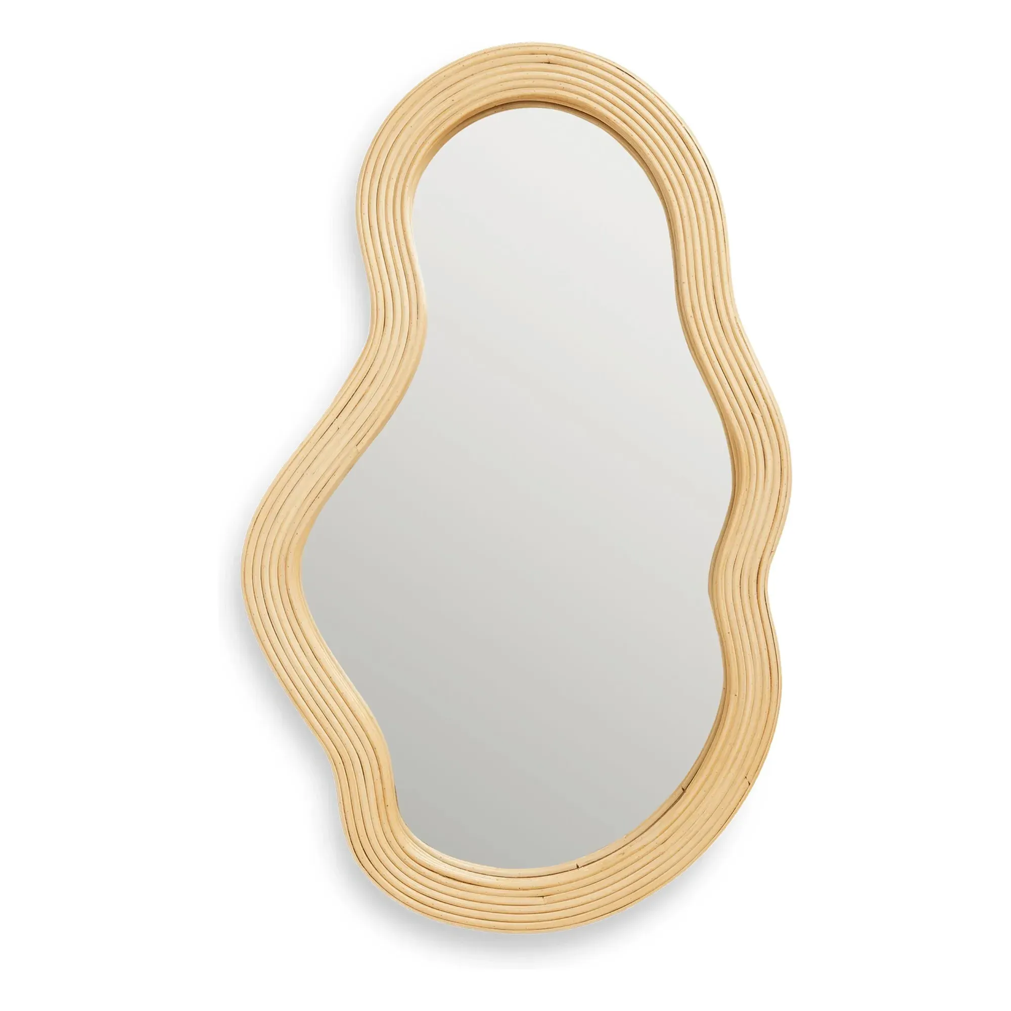 Pond Rattan Wall Mirror - Natural product