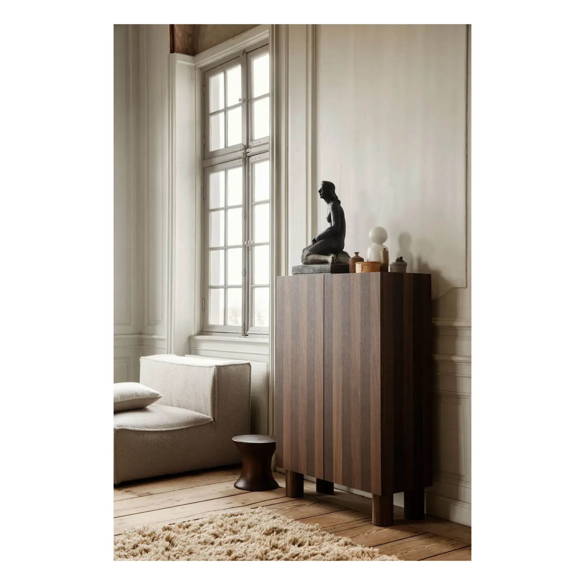 Post Sideboard - Smoked Oak, Plywood alternate view