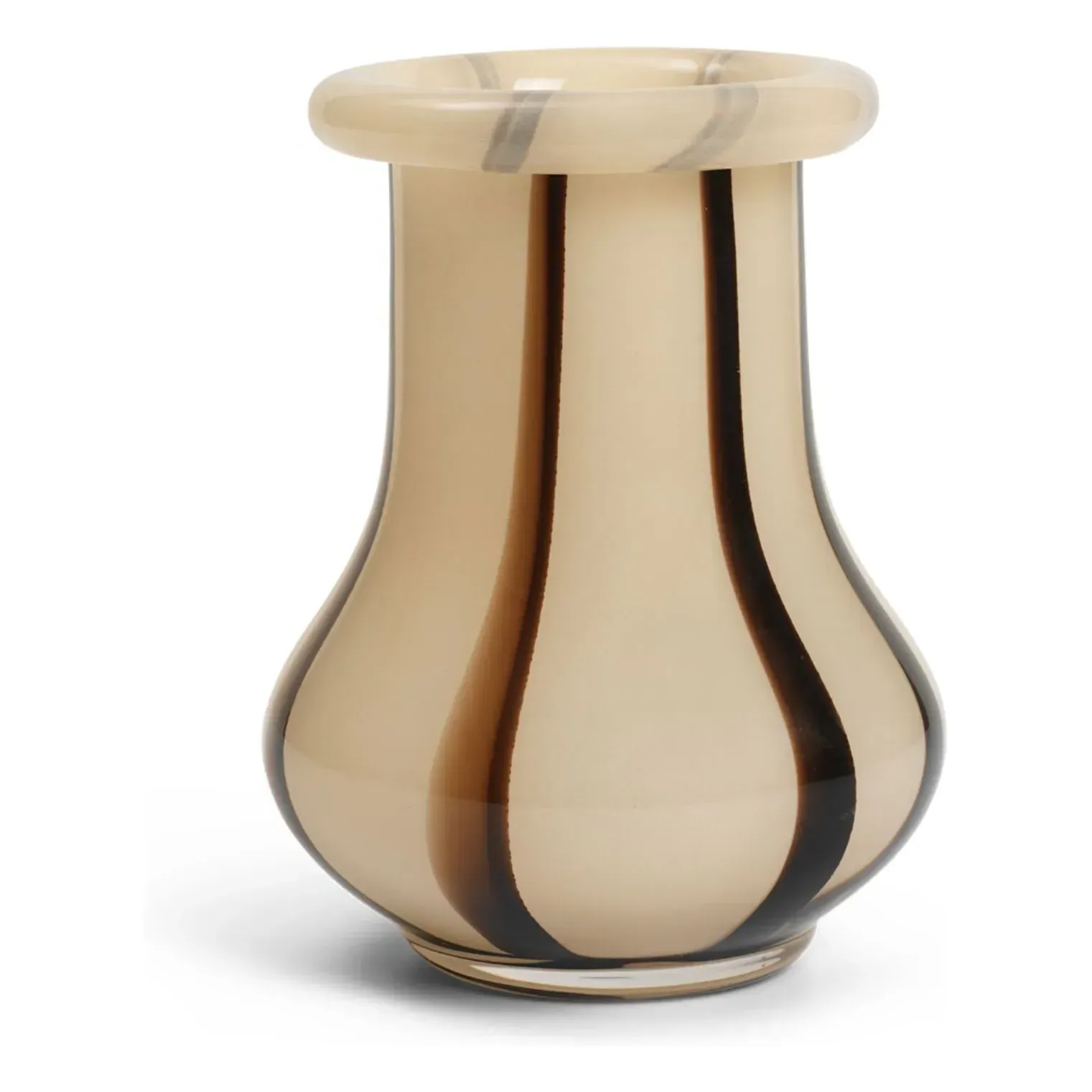 Riban Small Vase - Cream, Glass product