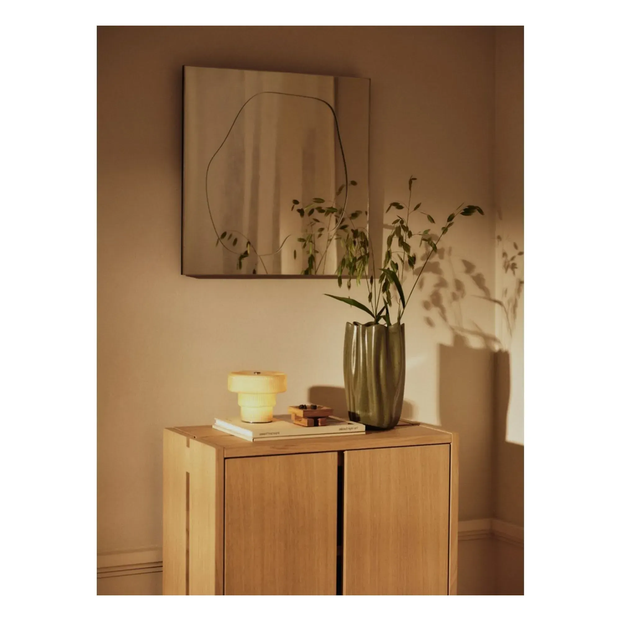 Ripple Table Lamp - Oats, Glass alternate view