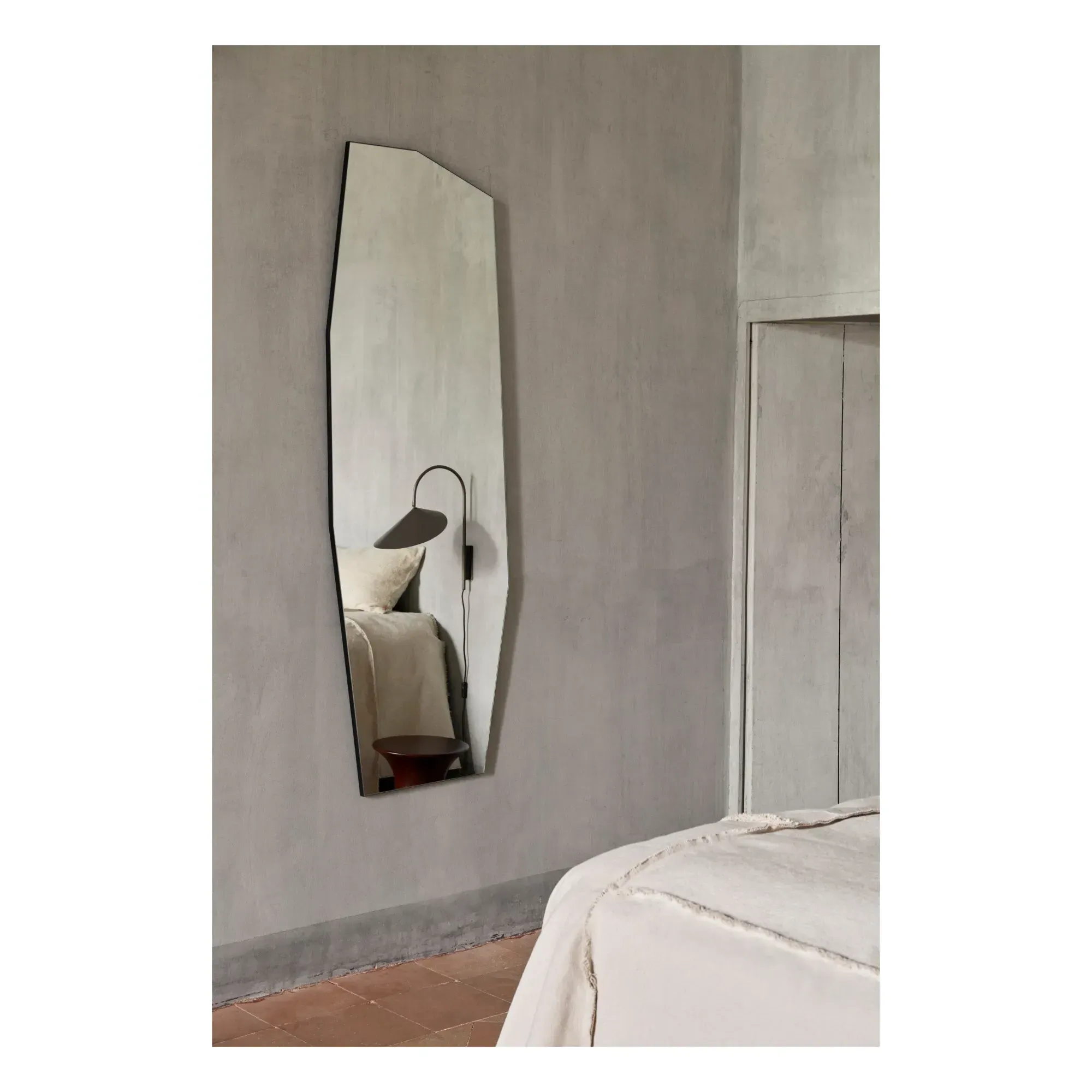 Shard Wall-Mounted Mirror - Transparent, Glass alternate view