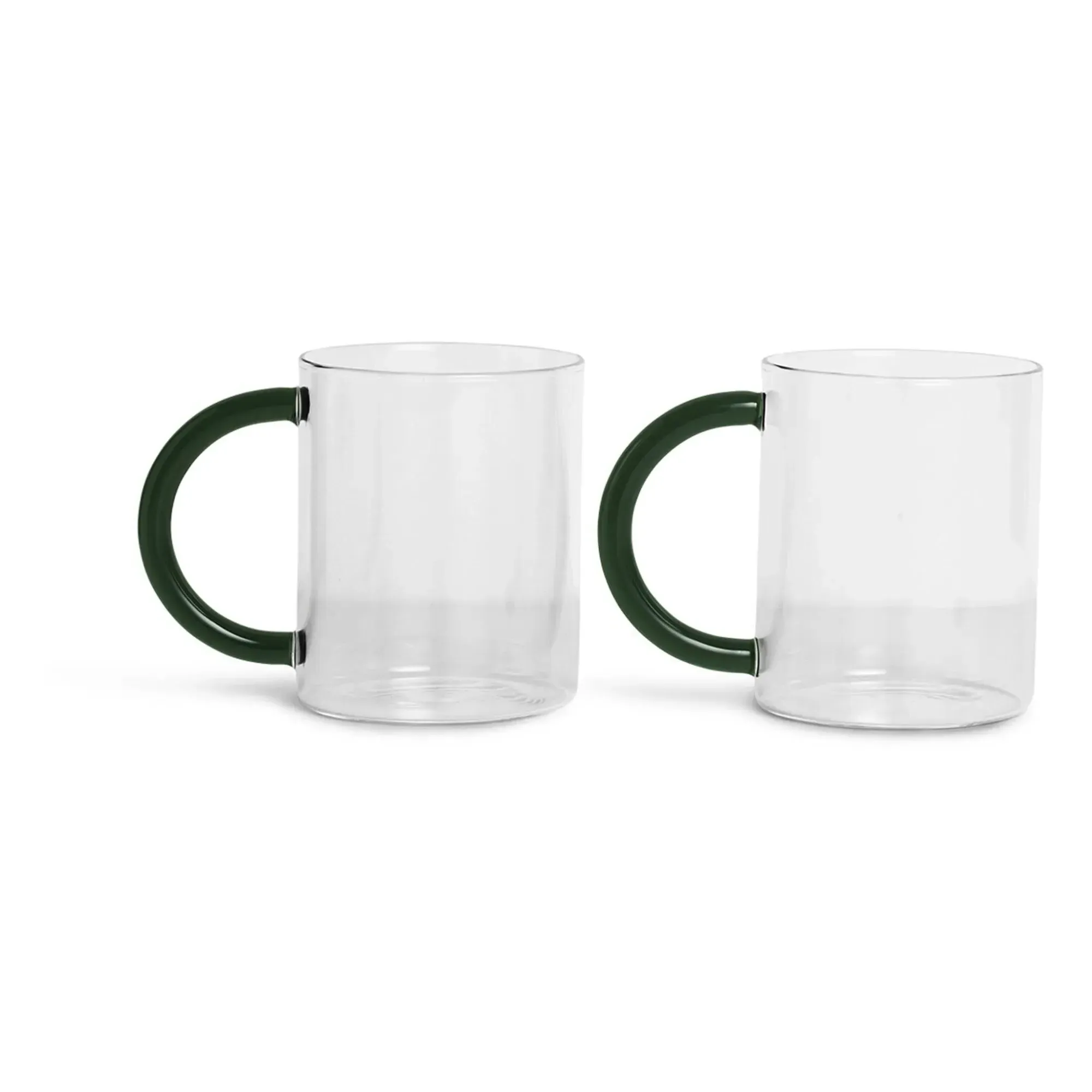 Still Glass Mugs Set of 2 - Transparent, Glass product