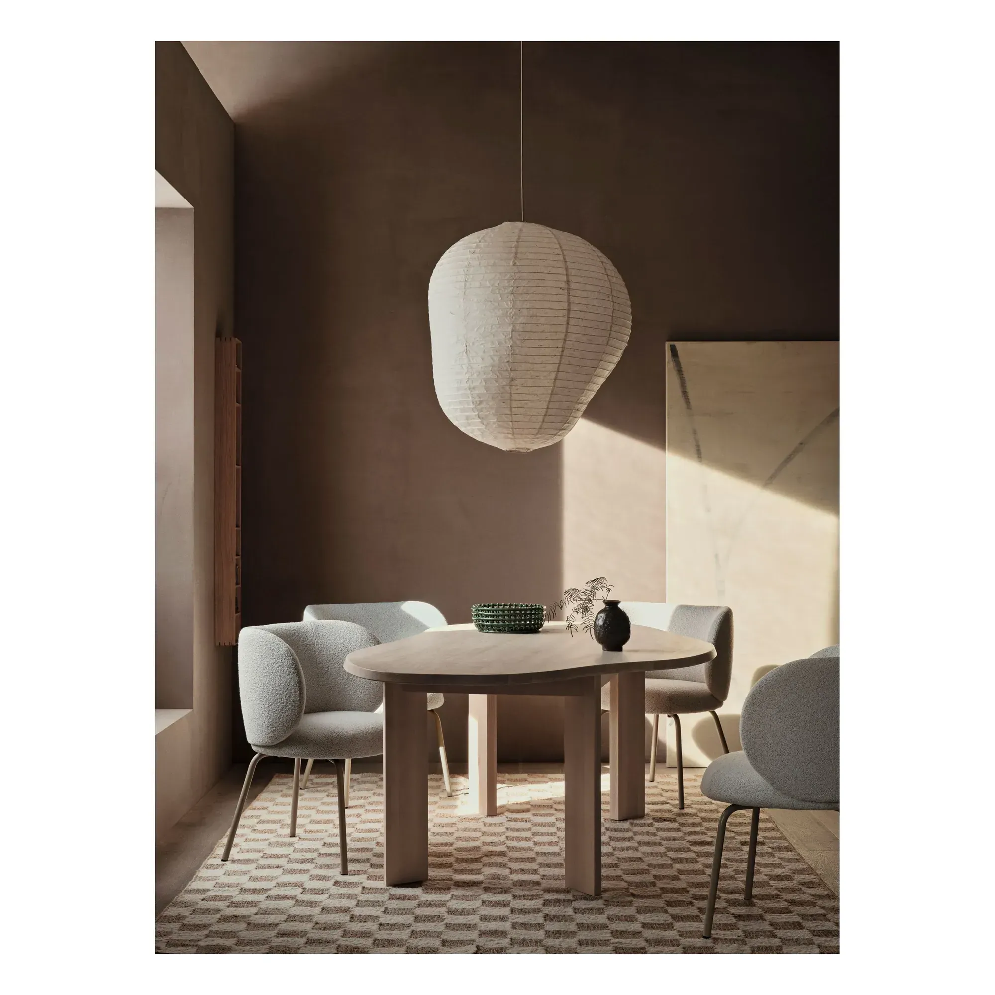 Tarn Dining Table - Natural, Solid Beech Wood alternate view
