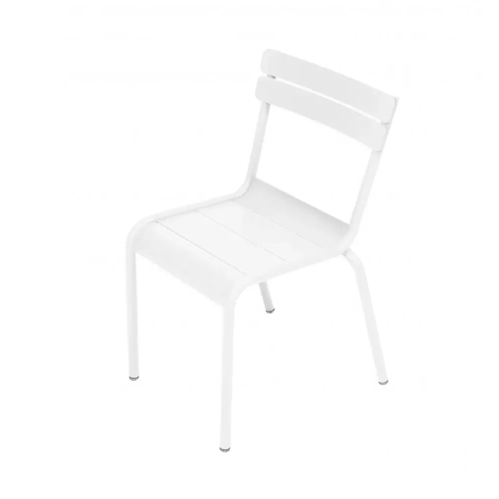 Luxembourg Children's Stackable Chair - White, Aluminium product