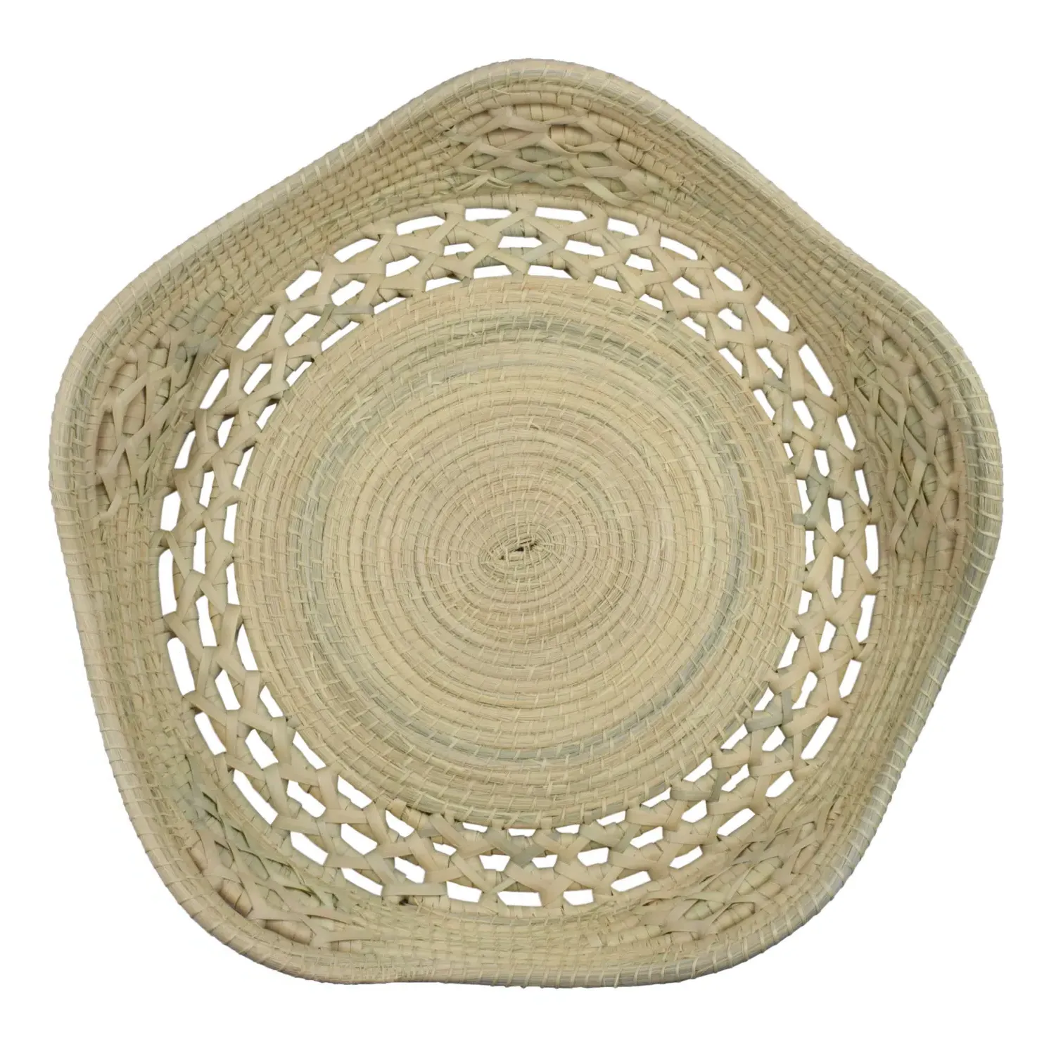 Braided Basket - Natural, Palm Leaf product