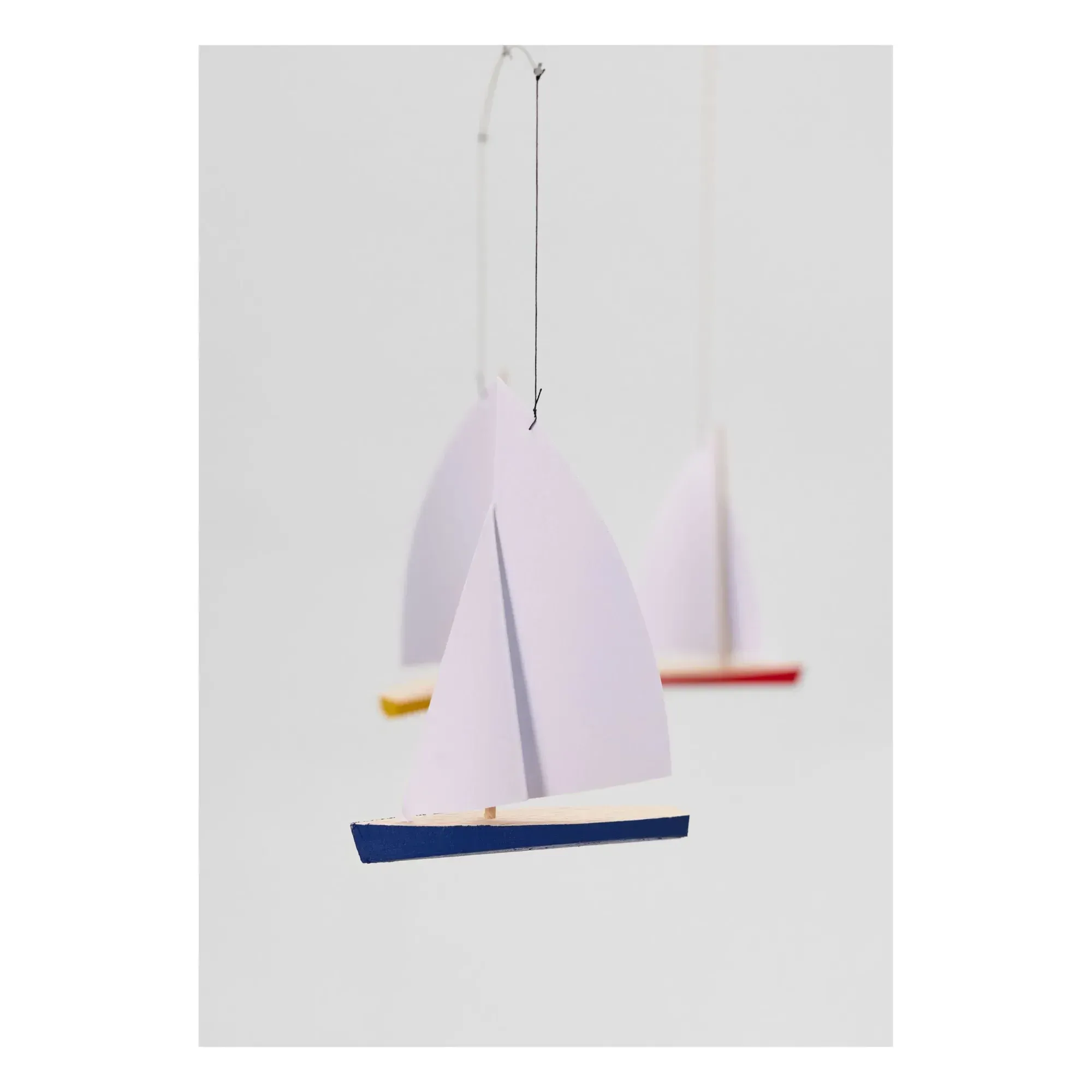 Dinghy Regatta 3 Mobile - White, Beech alternate view