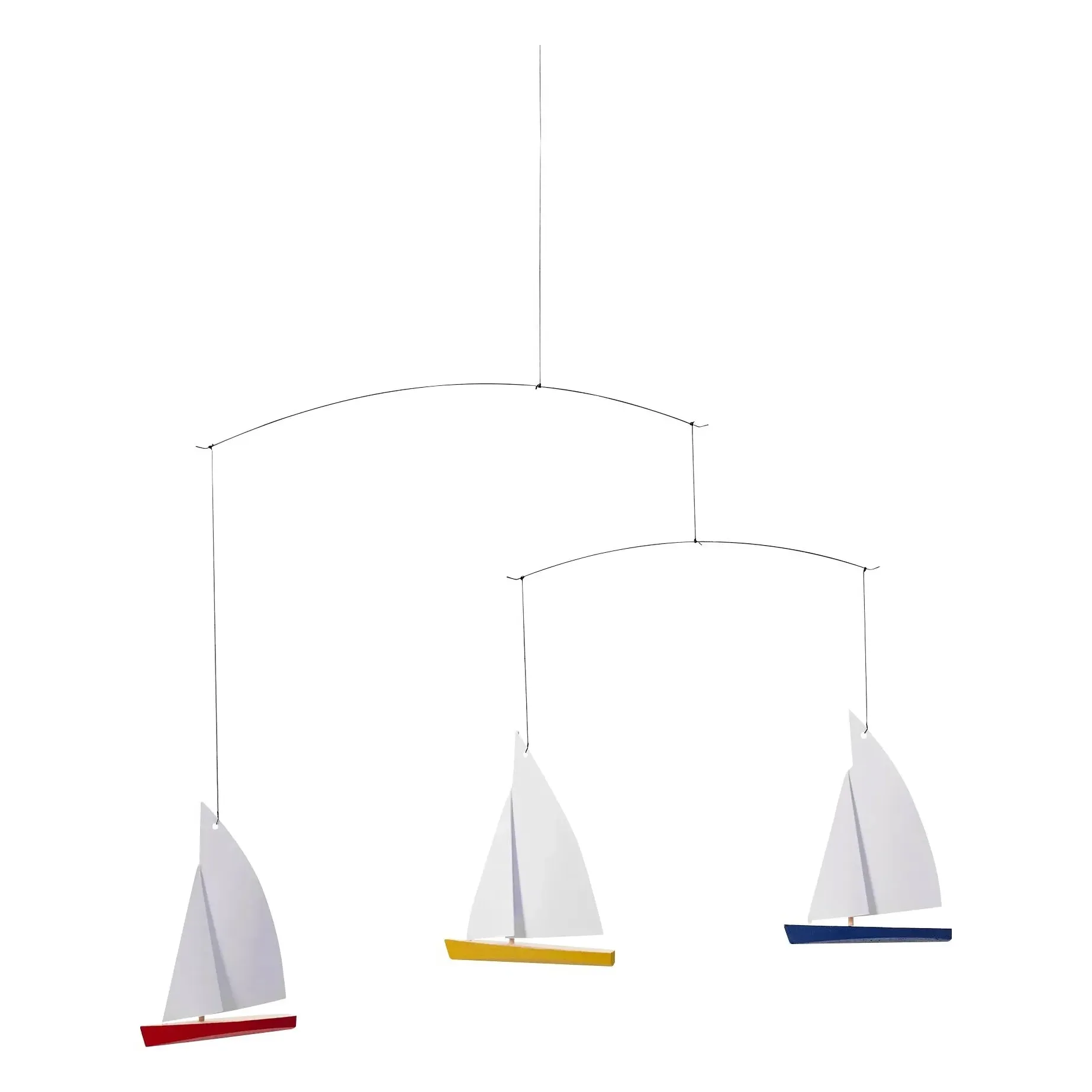 Dinghy Regatta 3 Mobile - White, Beech product