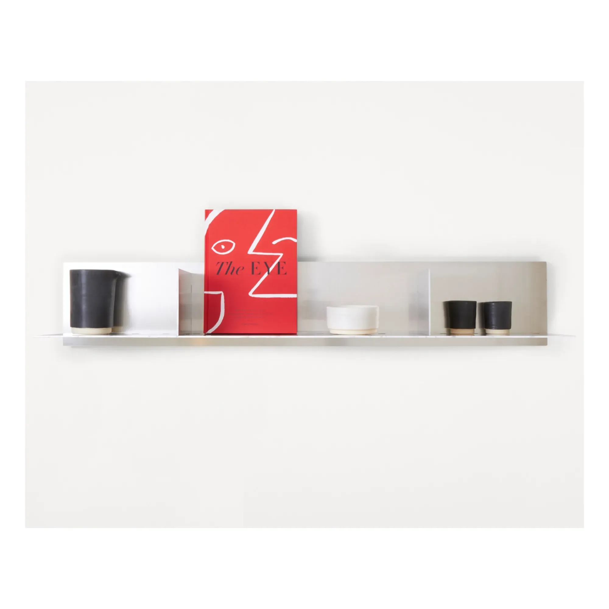 Rivet Wall Shelf - Aluminium alternate view