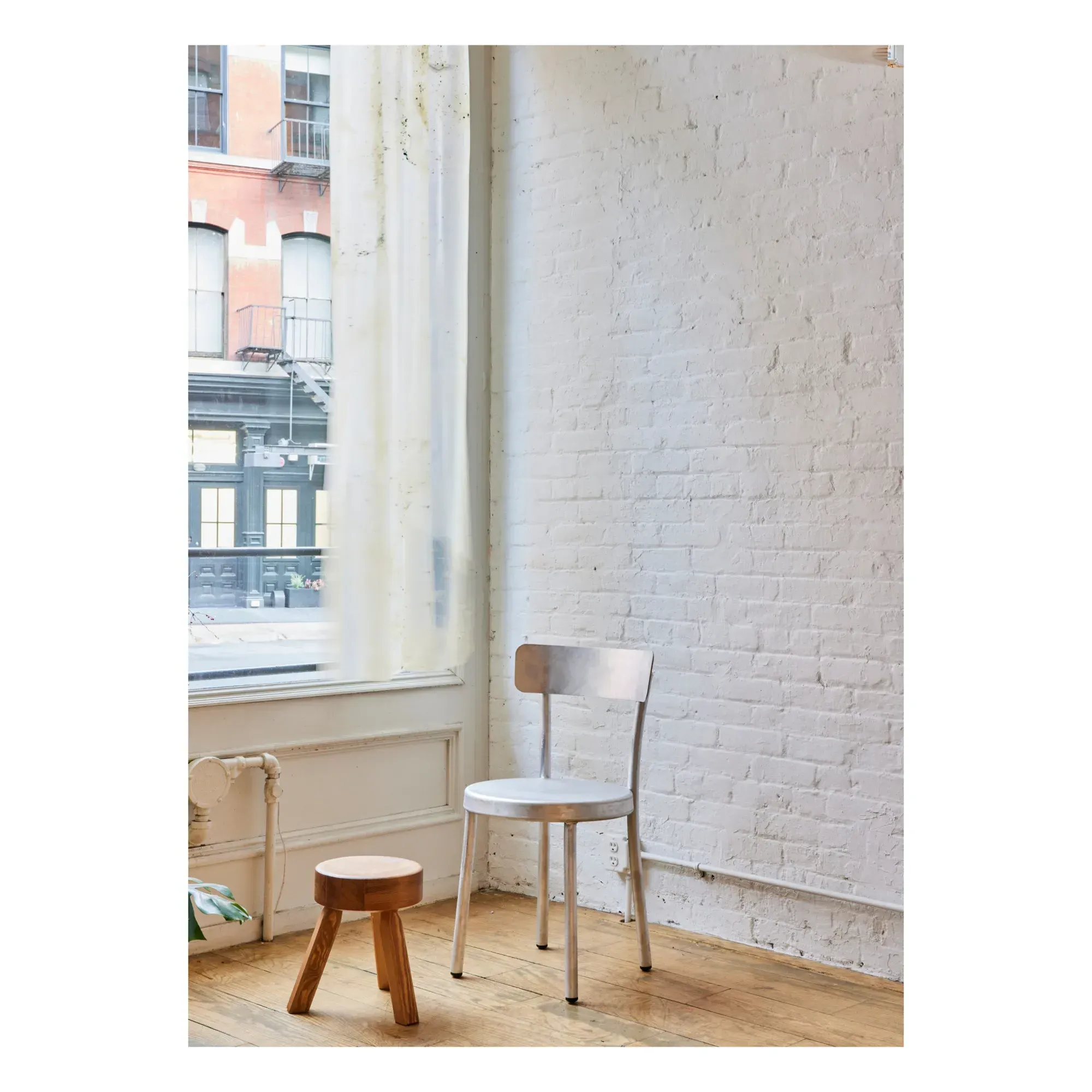Tasca Aluminium Chair - Aluminium alternate view