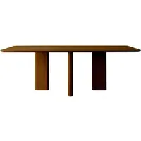 Joe Rectangular Dining Table - Teak, Ash alternate view