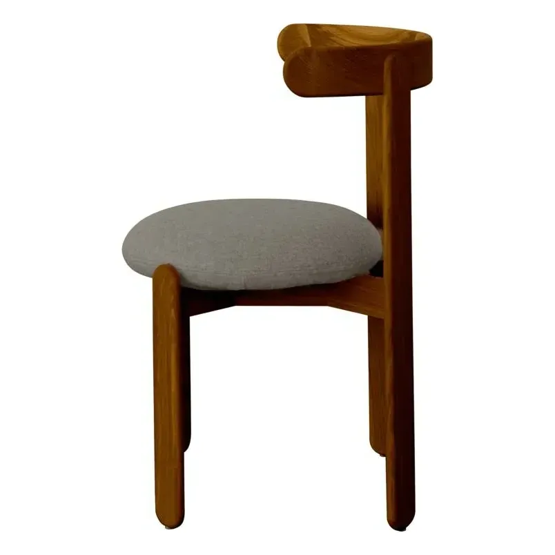 Lilac Accent Chair - Grey, Wool alternate view