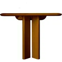 Lou Console Table - Teak, Wood alternate view