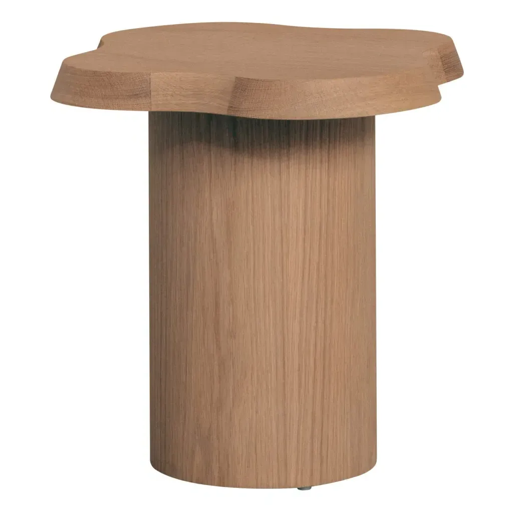 Round Side Table - Oak, Solid Wood product