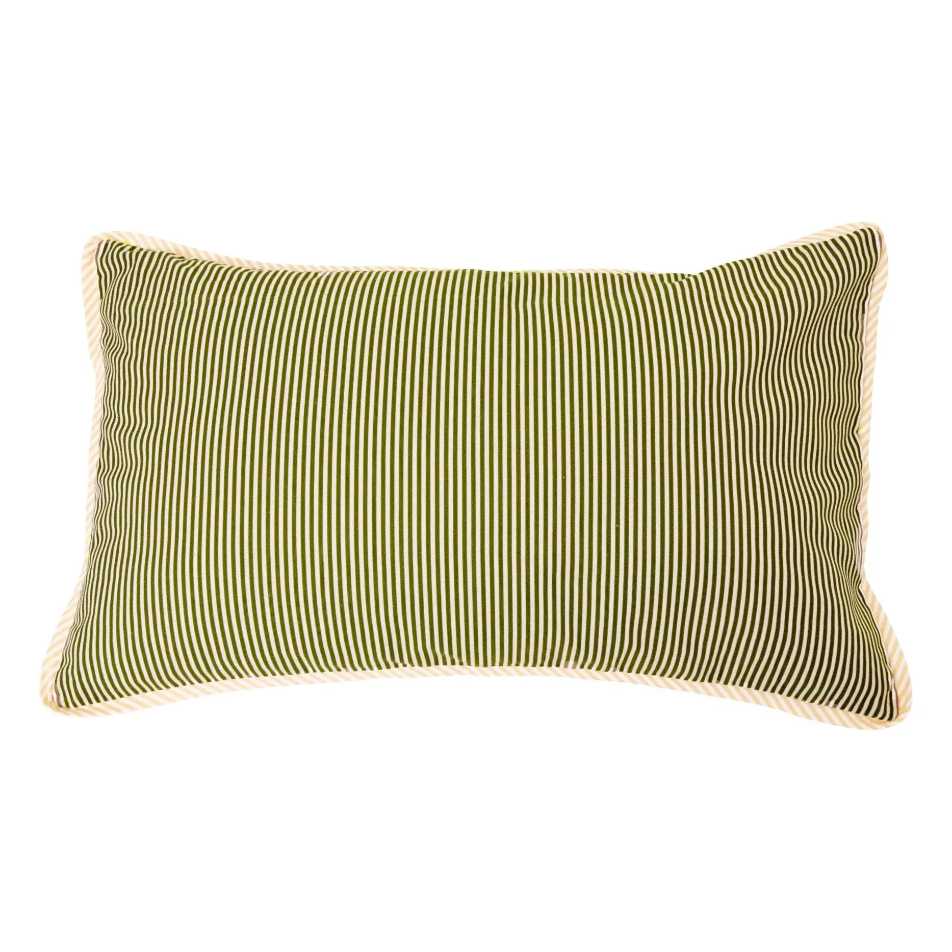 Taormina Cushion Cover Striped - Khaki, Cotton product