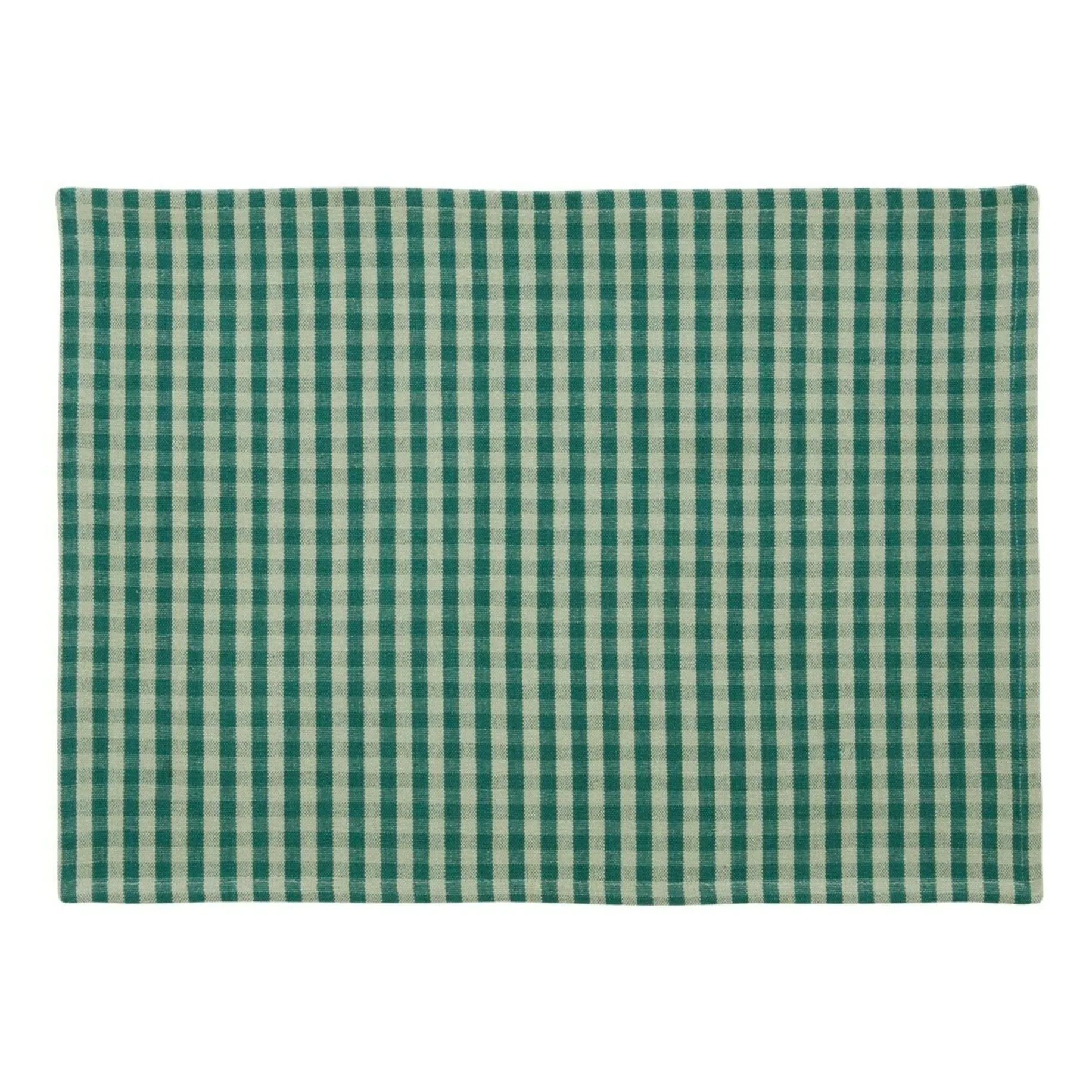 Vichy Place Mat - Mint Green, Cotton product