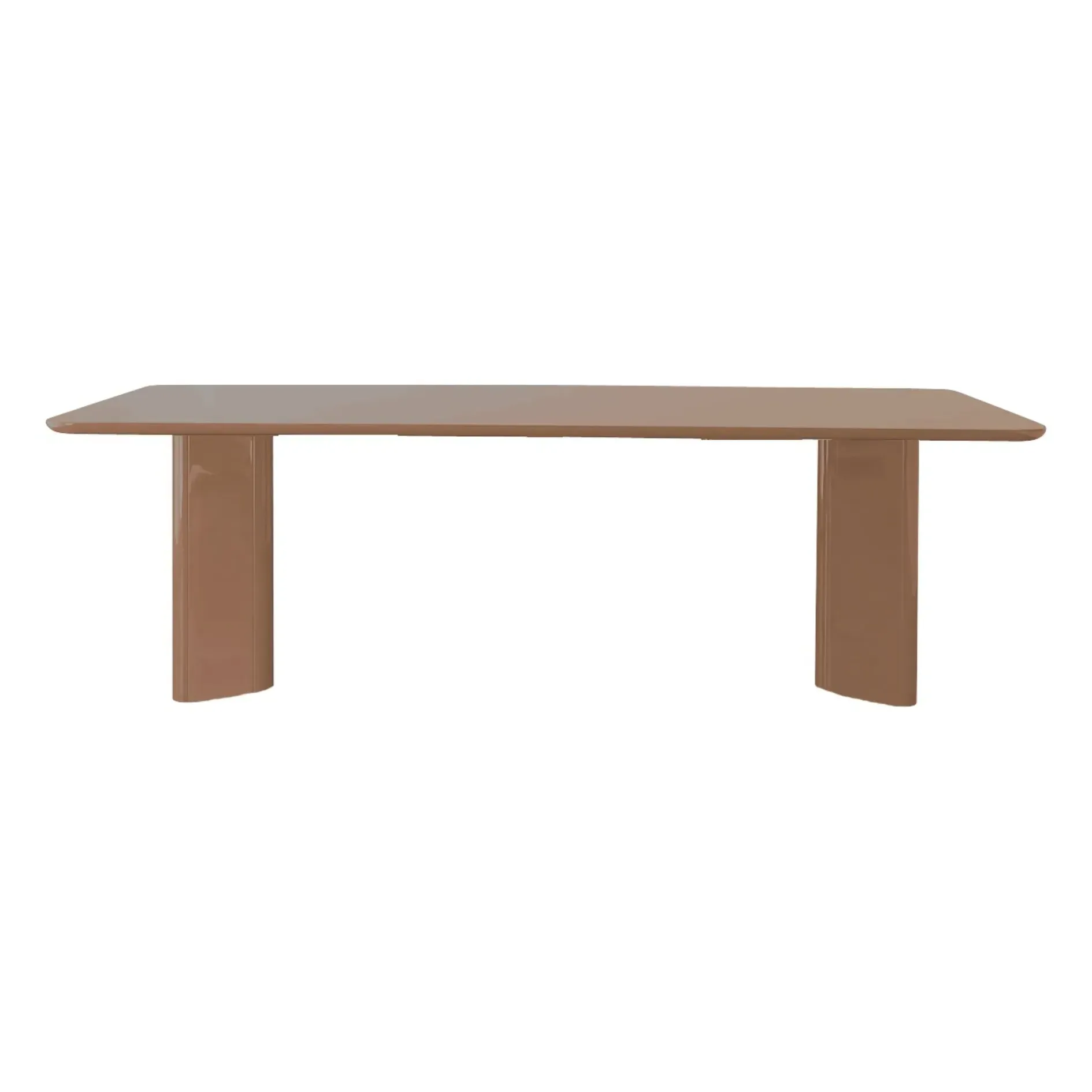 Victoire Rectangular Dining Table - Cranberry, Lacquered Wood product