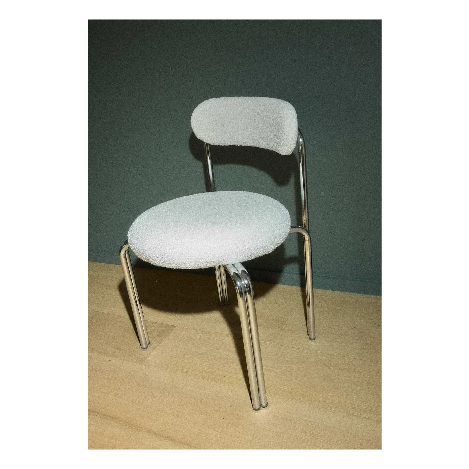 Violette Chair - Cream, Bouclette alternate view