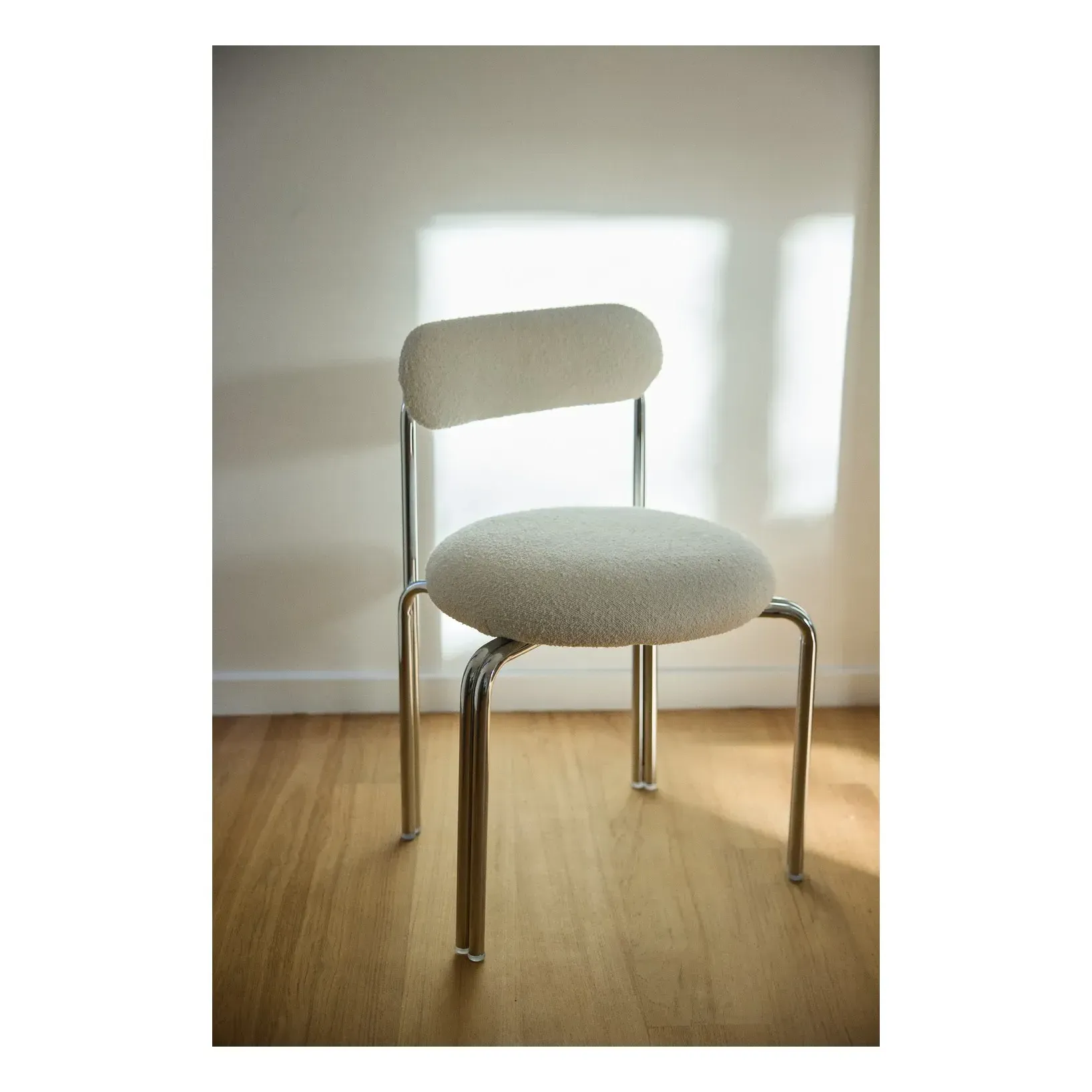 Violette Dining Chair - Cream, Bouclette product