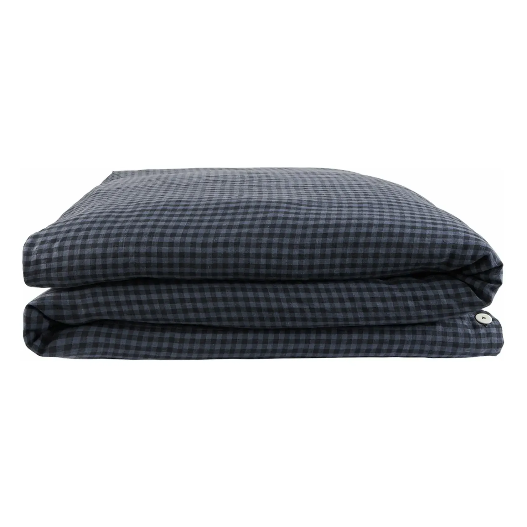 Washed Linen Comforter Cover - Vichy Marine product