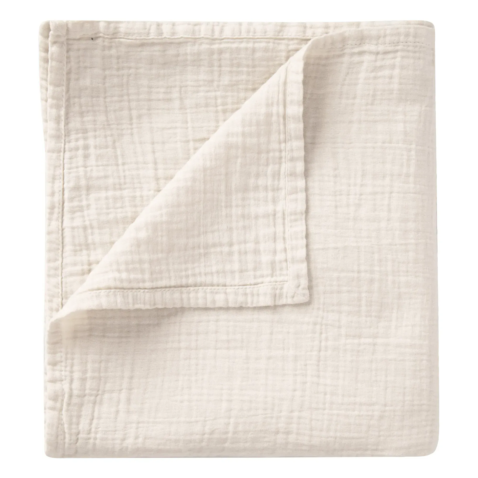 Cotton Muslin Blanket - Cream, Cotton product