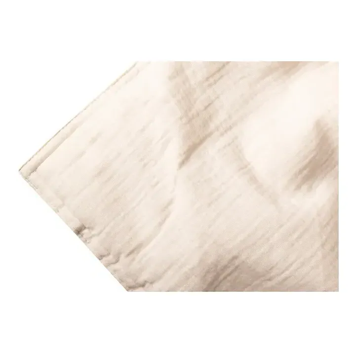 Eggshell Filled Blanket - Cream, Cotton Muslin alternate view
