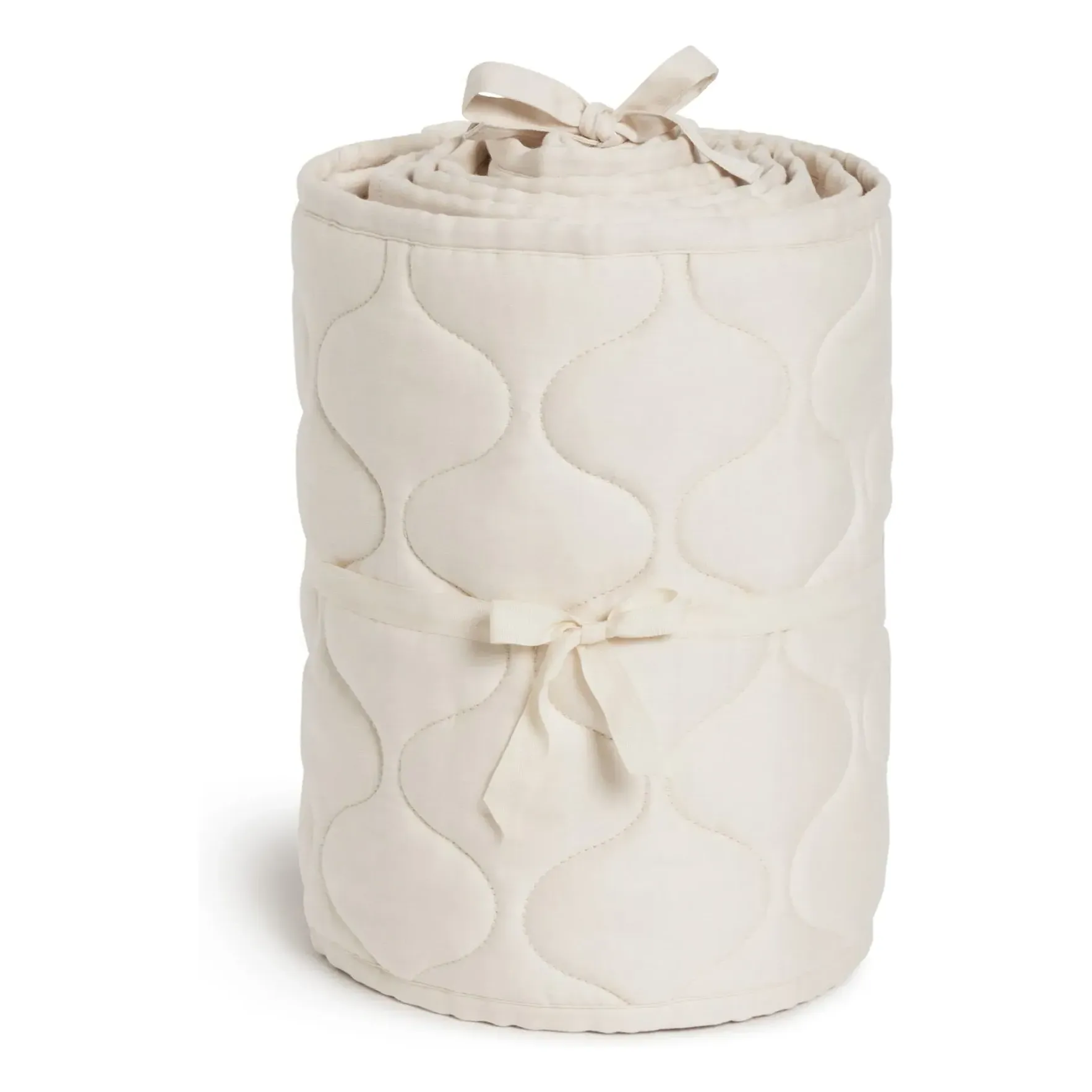Garbo&Friends Crib Bumper Pad - Ecru, Organic Cotton product