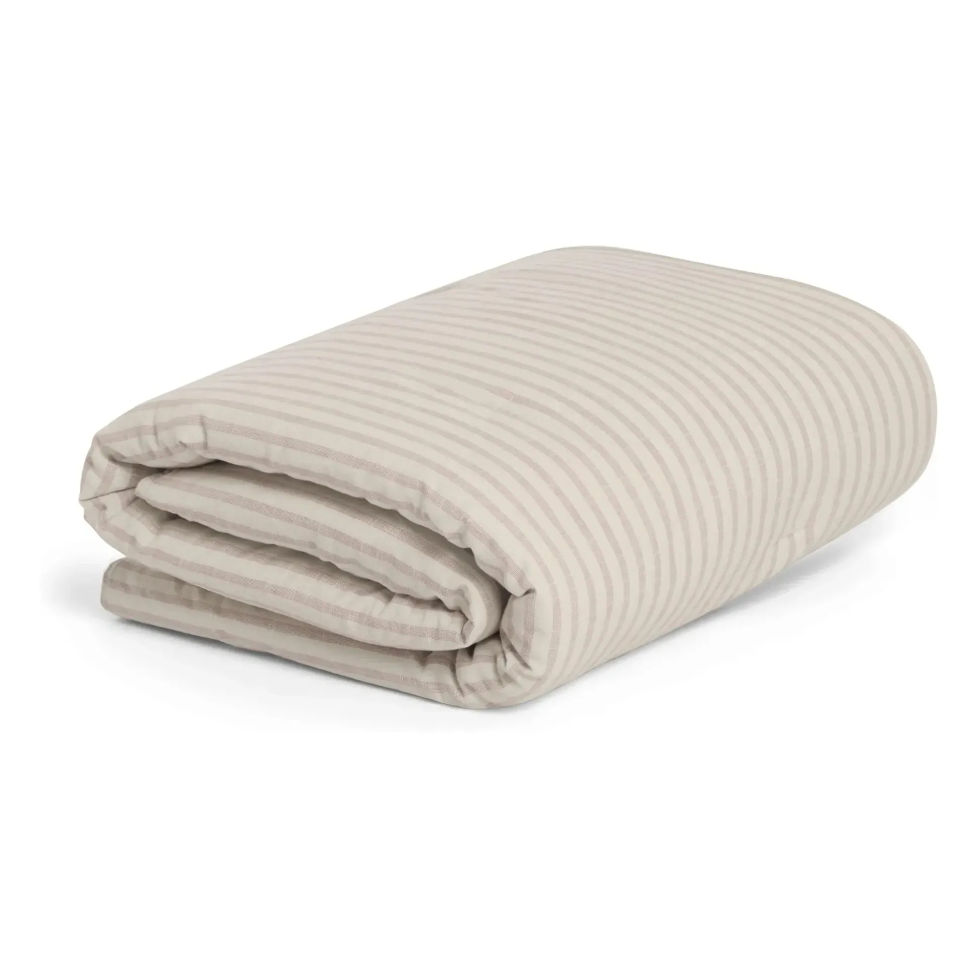 Garbo&Friends Stripe Blanket - Beige, Organic Cotton product