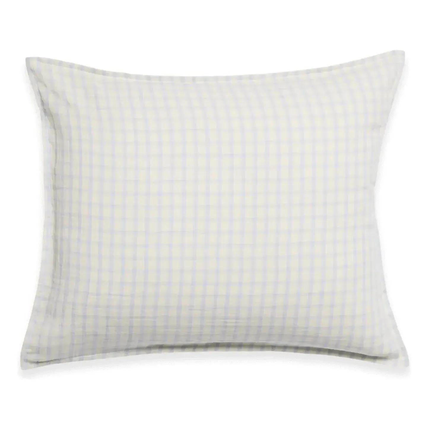 Gingham Pillowcase - Light Blue, Organic Cotton product