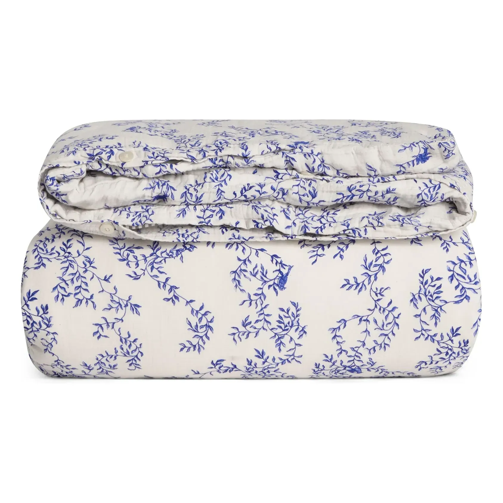 Jardim Comforter Cover - Cobalt, Cotton Muslin product