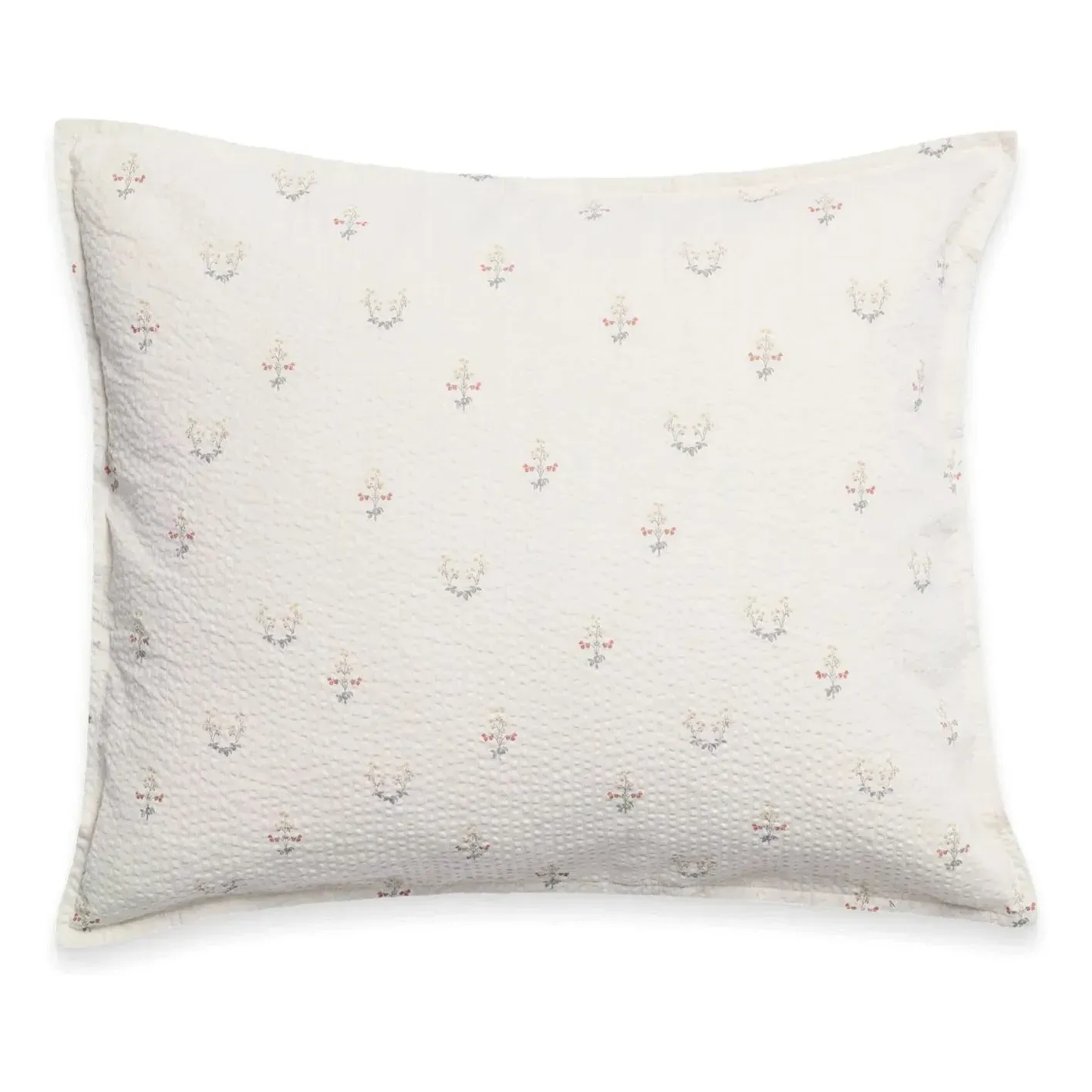 La Fraise Pillowcase - Ecru, Organic Cotton product
