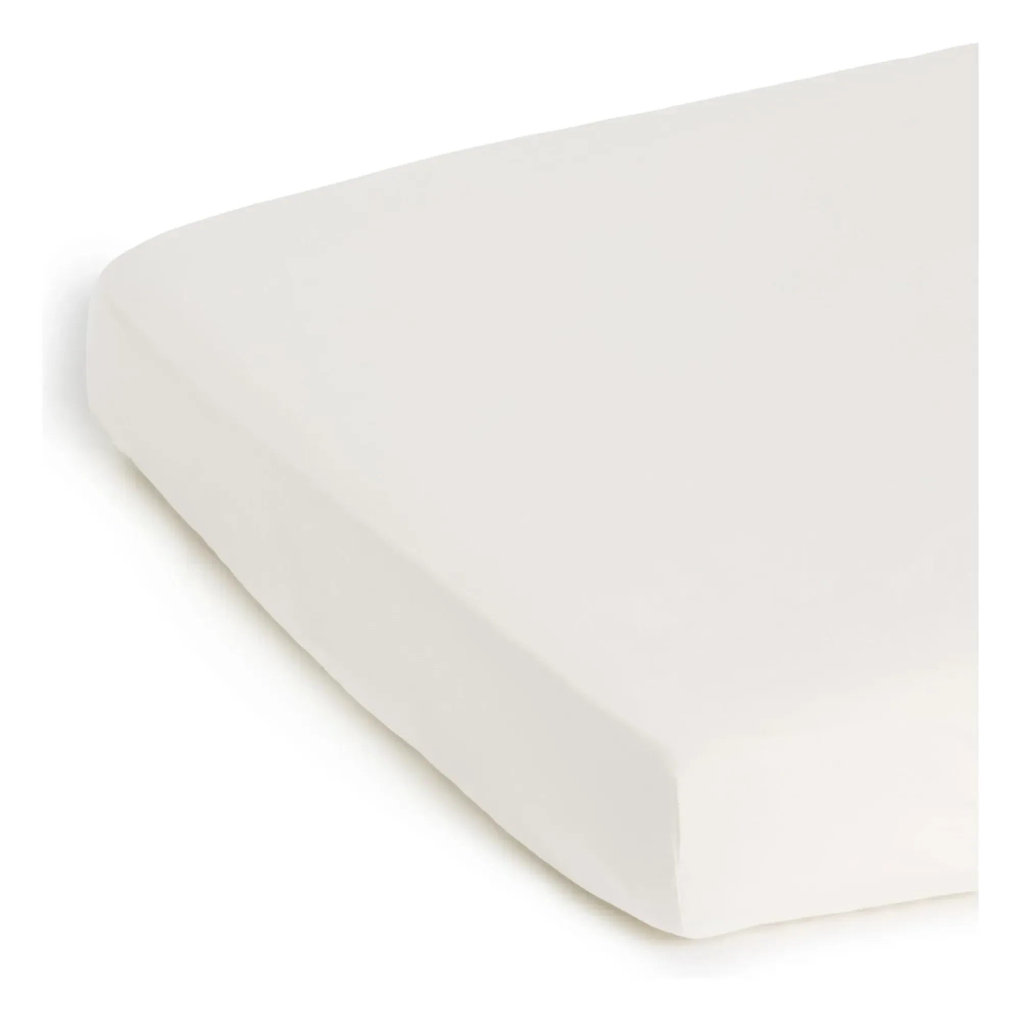 Pearl Fitted Sheet - Ecru, Organic Cotton product