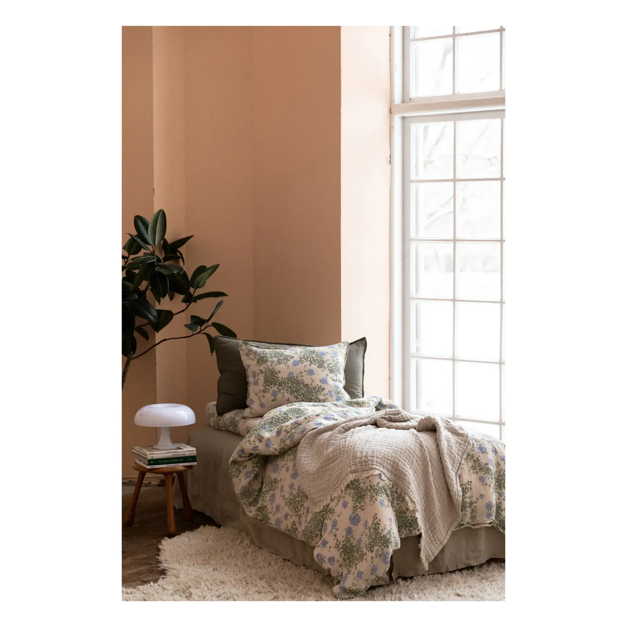 Plumbago Bedding Set - Blue, Organic Cotton alternate view