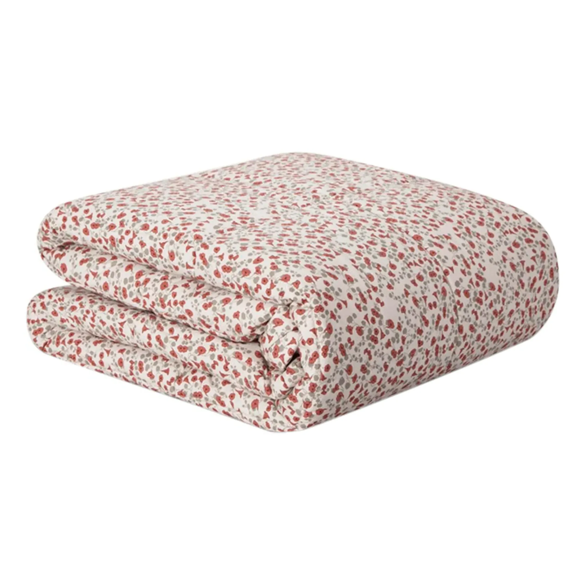 Royal Cress Cotton Percale Quilted Blanket - Red product