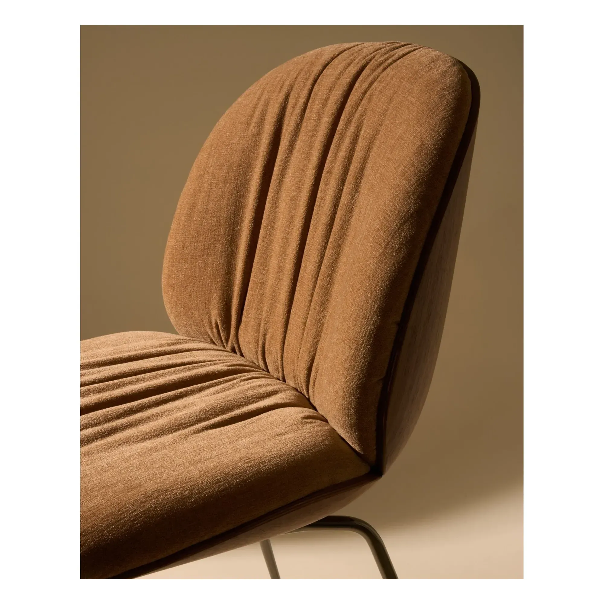 Beetle Soft GamFratesi Chair - Caramel alternate view