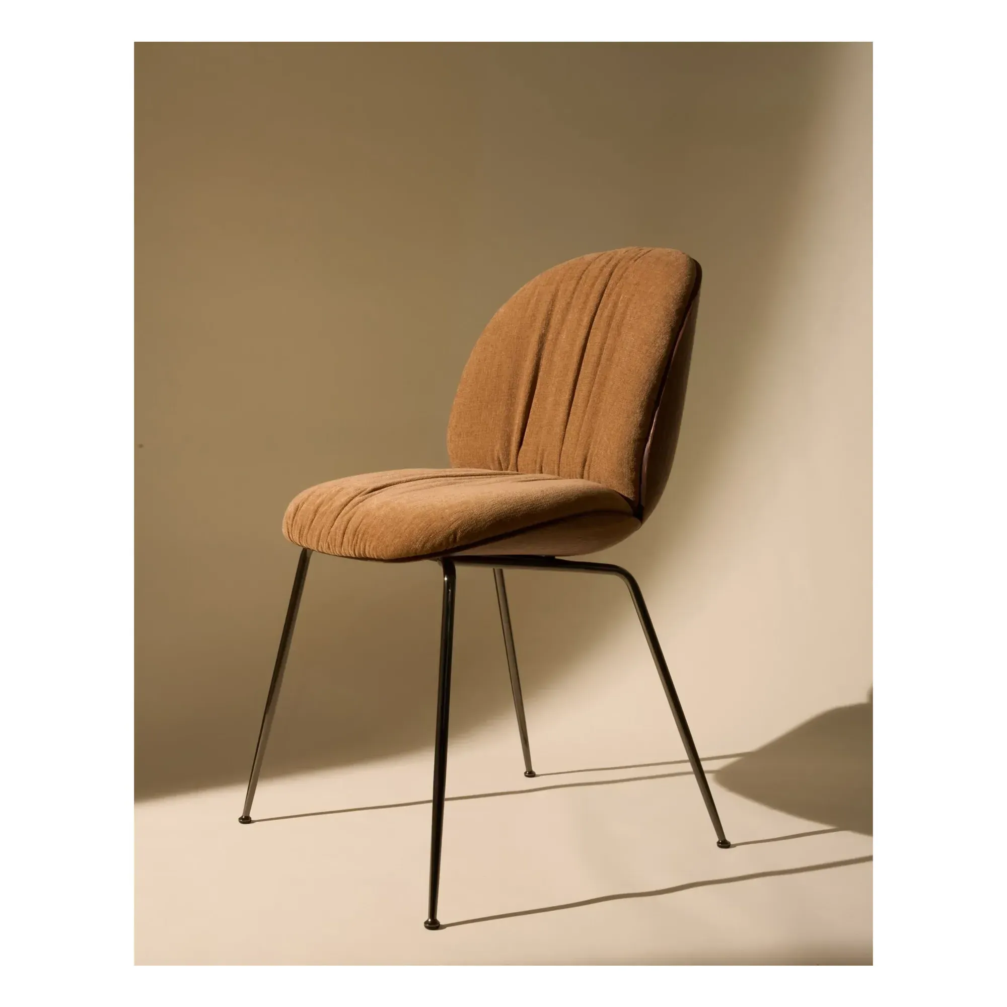 Beetle Soft GamFratesi Chair - Caramel product