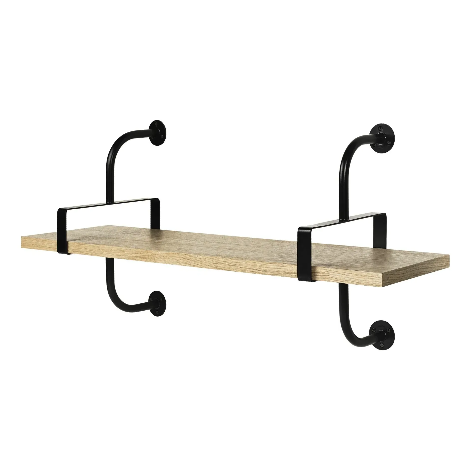 Démon by Mathieu Matégot Wall Shelf - Oak, Metal product