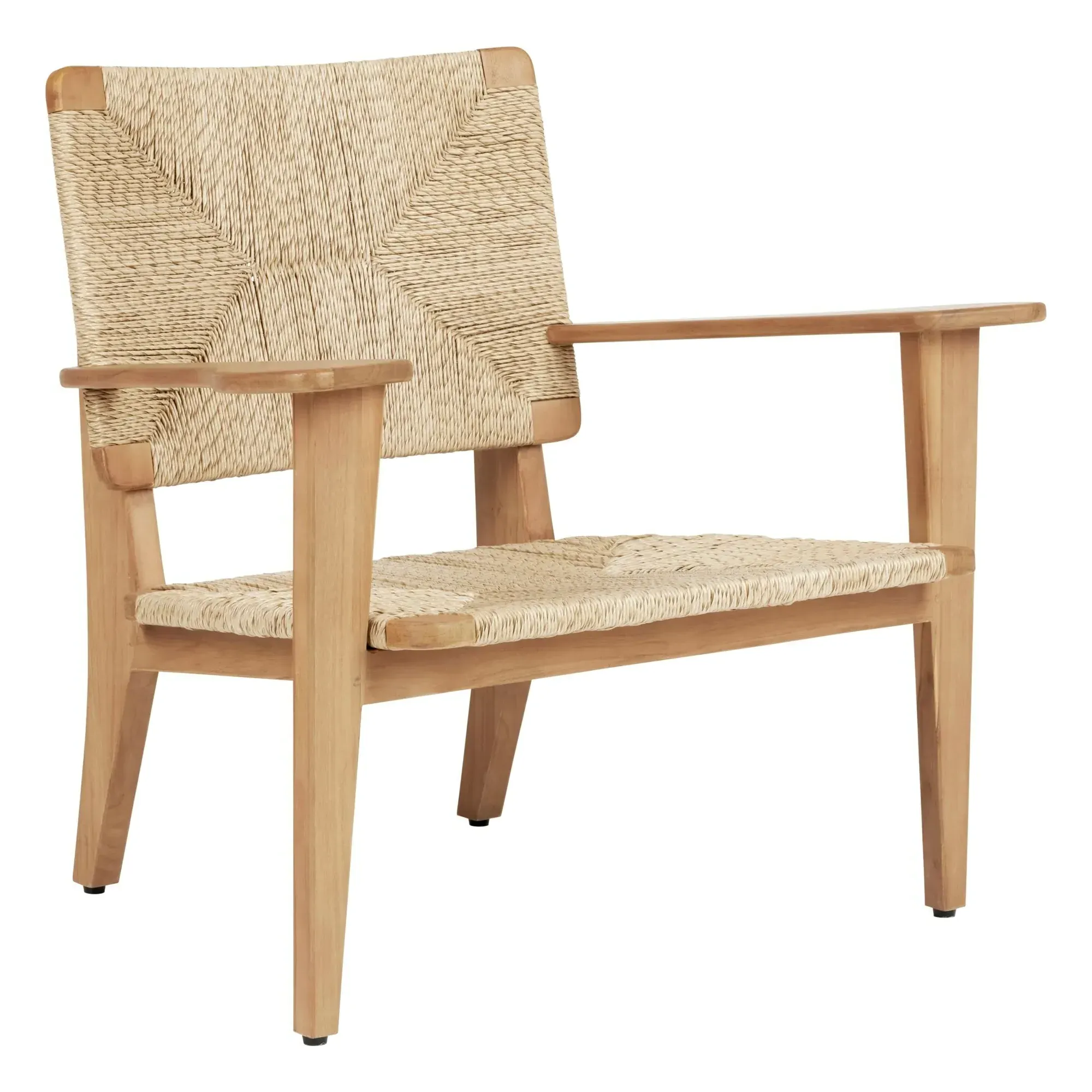 F-Chair by Marcel Gascoin Outdoor Lounge Chair - Natural, Teak product