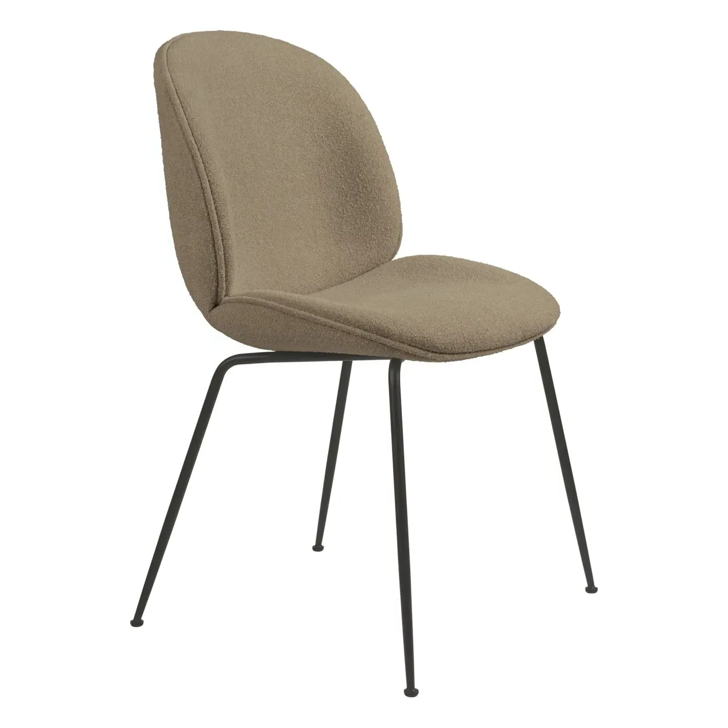 GamFratesi Beetle Chair - Taupe Brown, Bouclé product