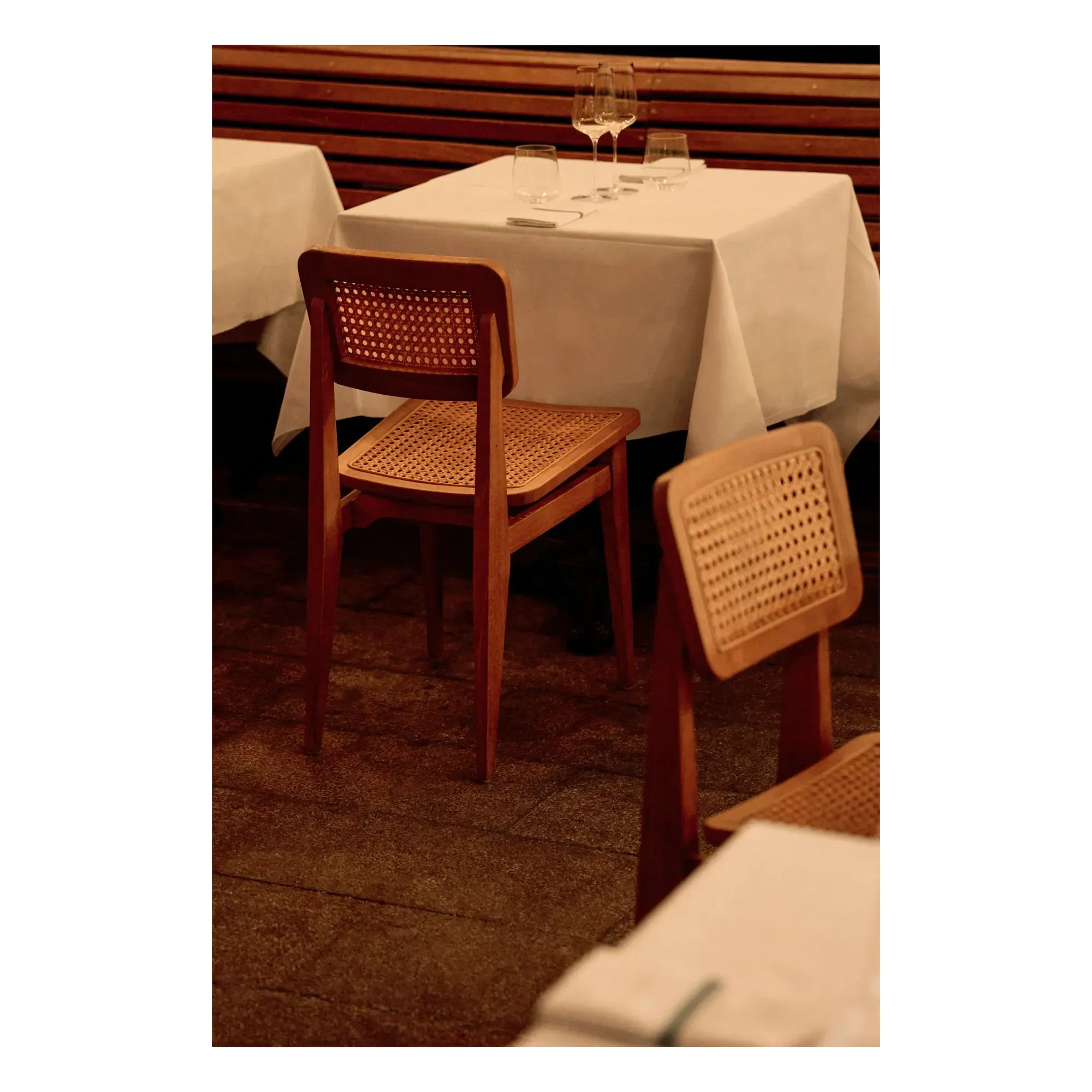 Marcel Gascoin C-Chair Outdoor Chair - Natural, Teak alternate view