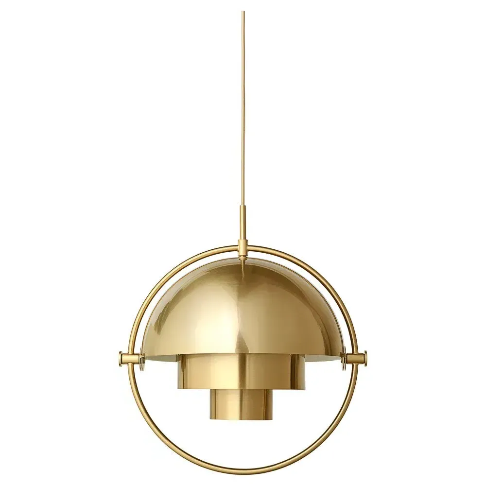 Multi-Lite Louis Weisdorf Ceiling Light - Brass product