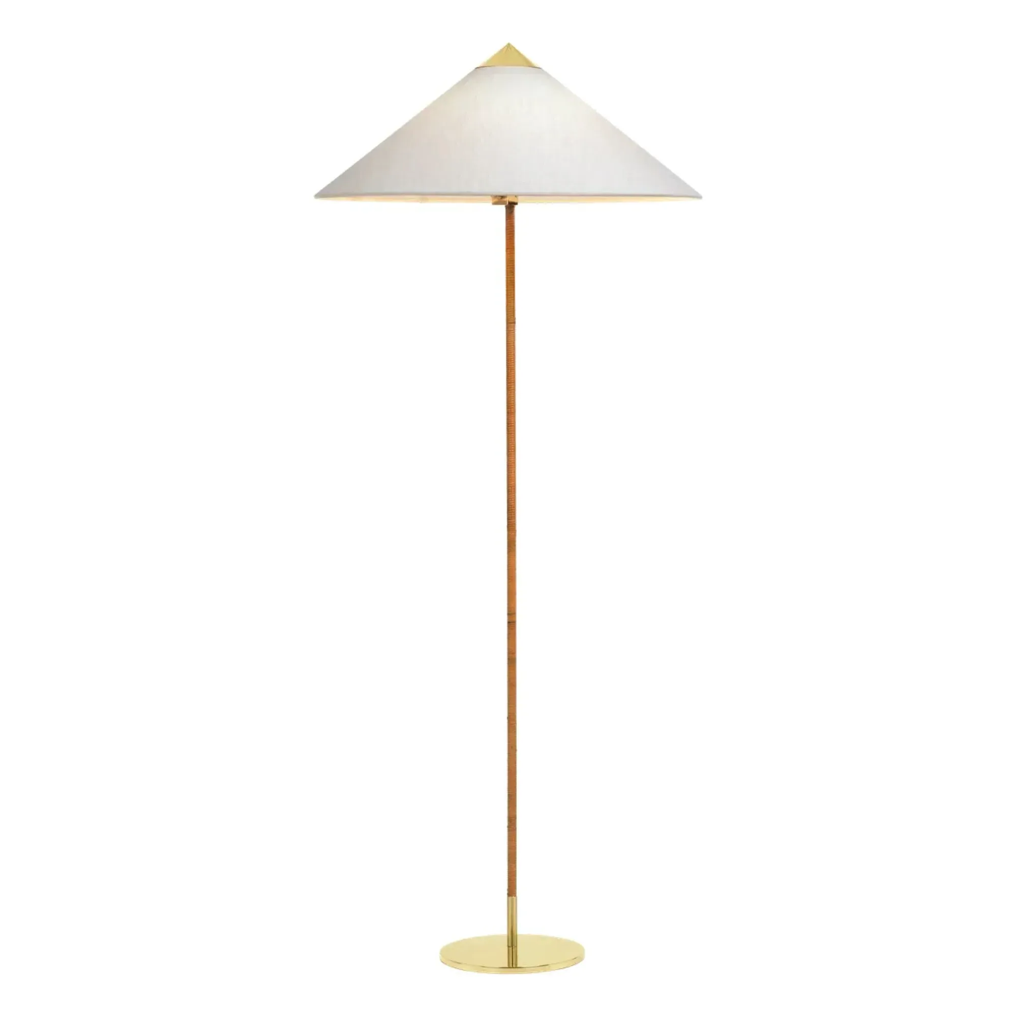 Paavo Tynell 9602 Floor Lamp - White, Brass product