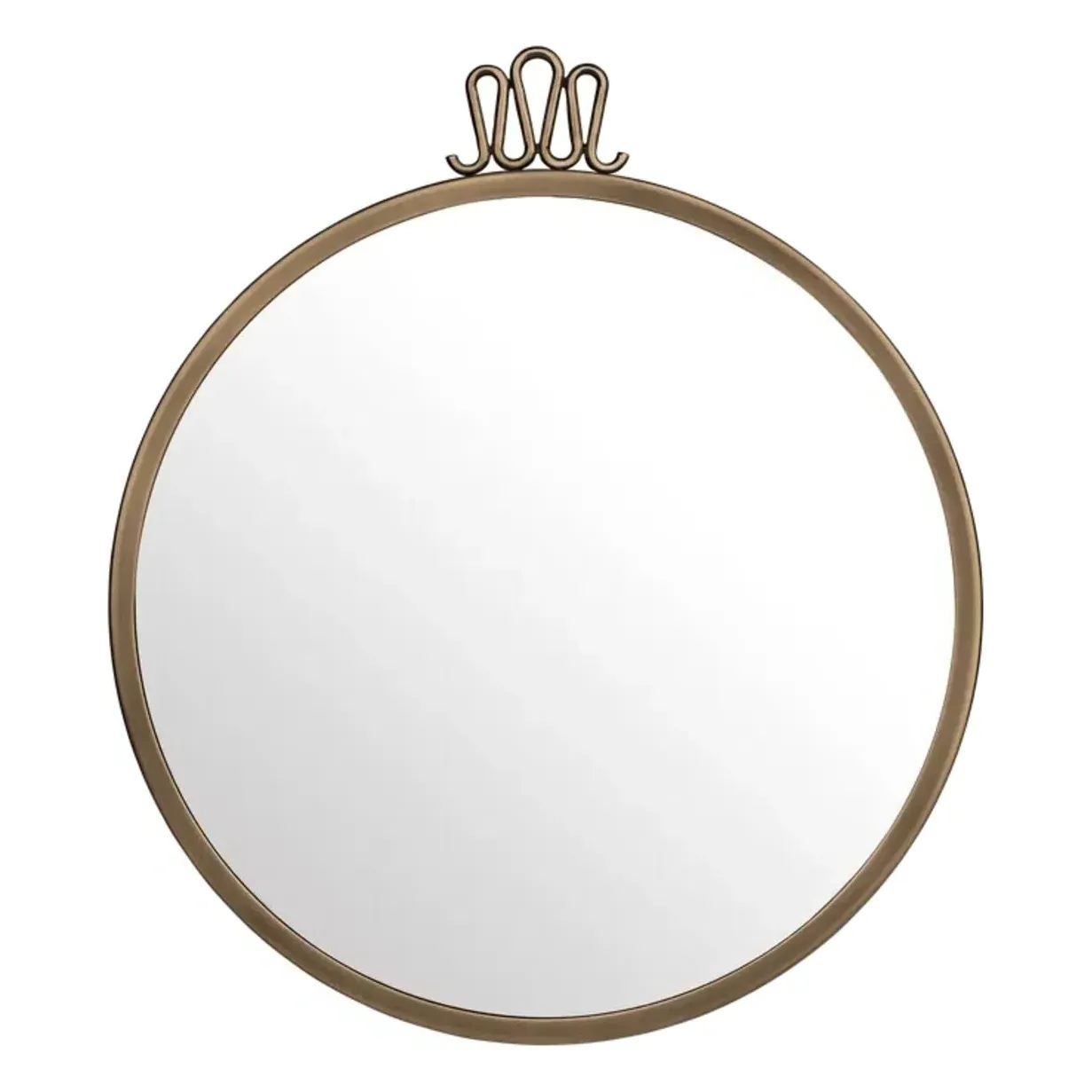 Randaccio Gio Ponti Round Wall Mirror - Gold product