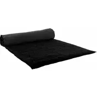 California Quilt Cover - Black, Linen Blend alternate view