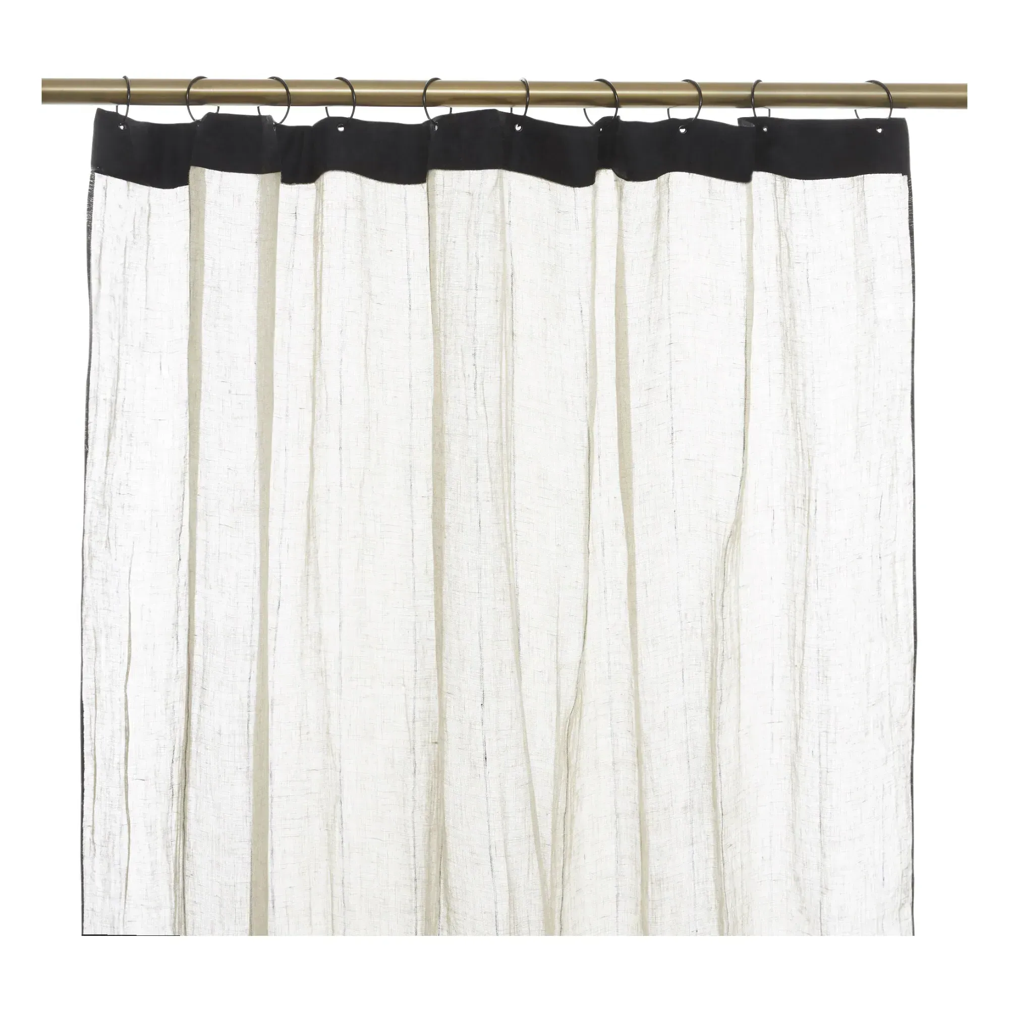 Calvi Eyelet Curtains - Natural, Linen product