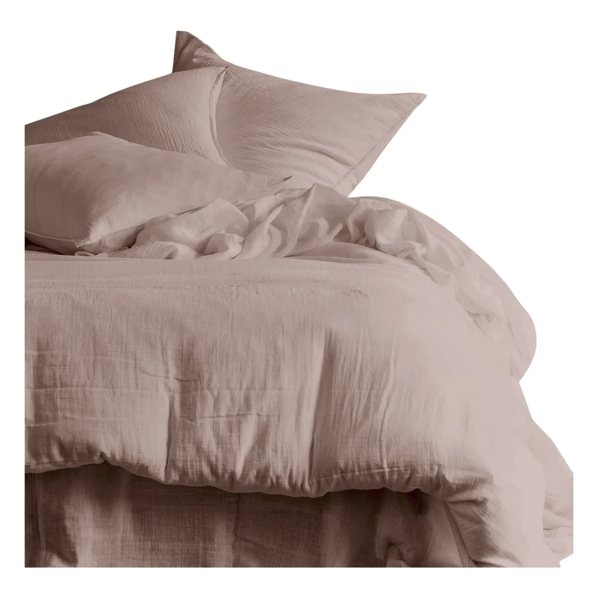 Dili Comforter Cover - Powder Pink, Cotton Voile product