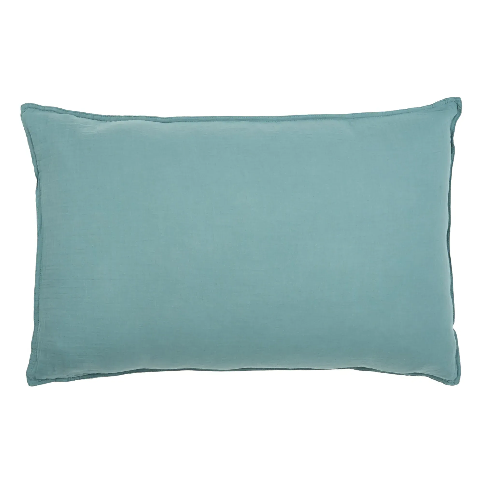 Dili Cotton Voile Pillow Case - Stone Blue alternate view